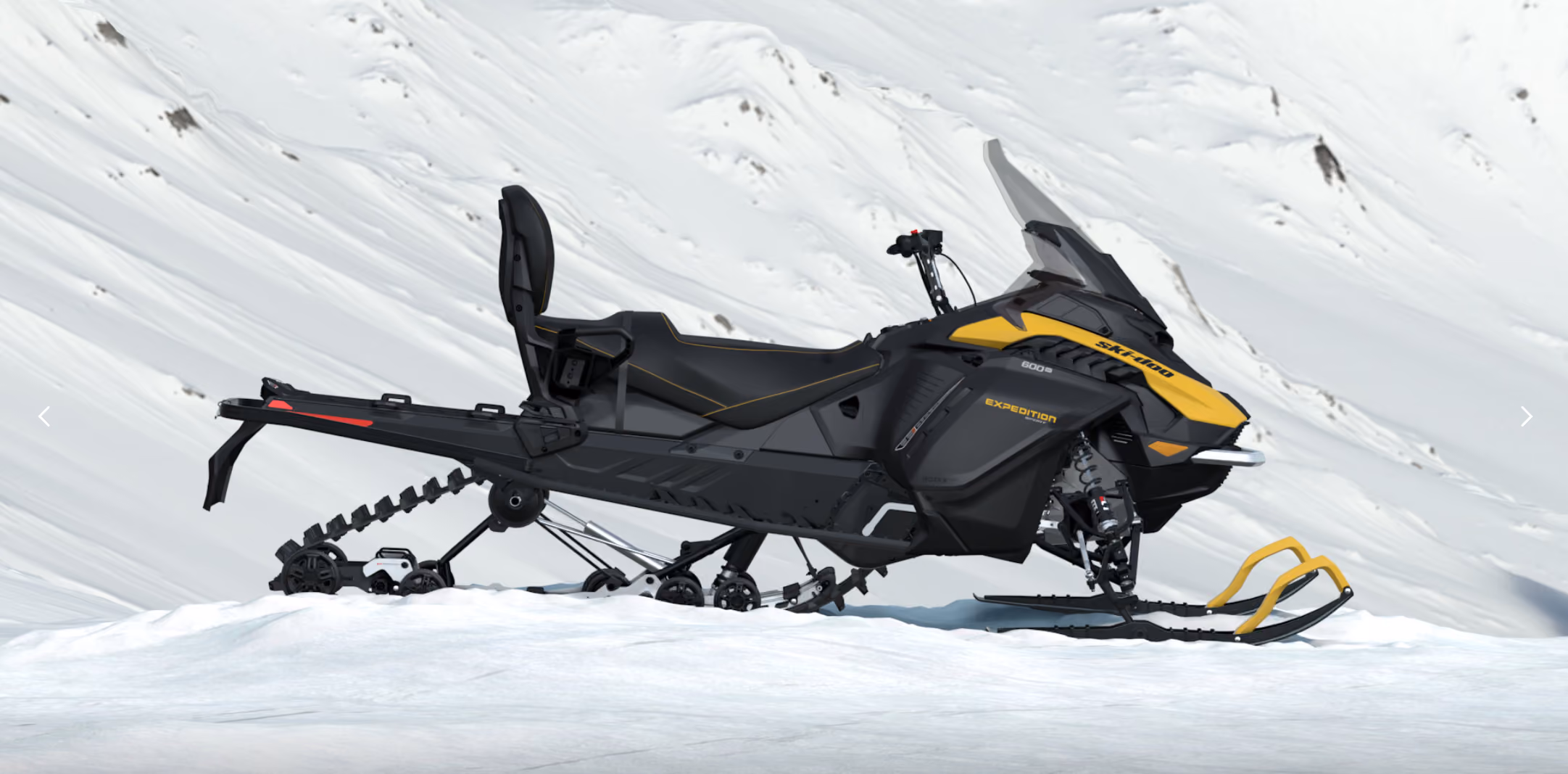 Motoneige Ski-Doo Expedition 900 ACE, arrière