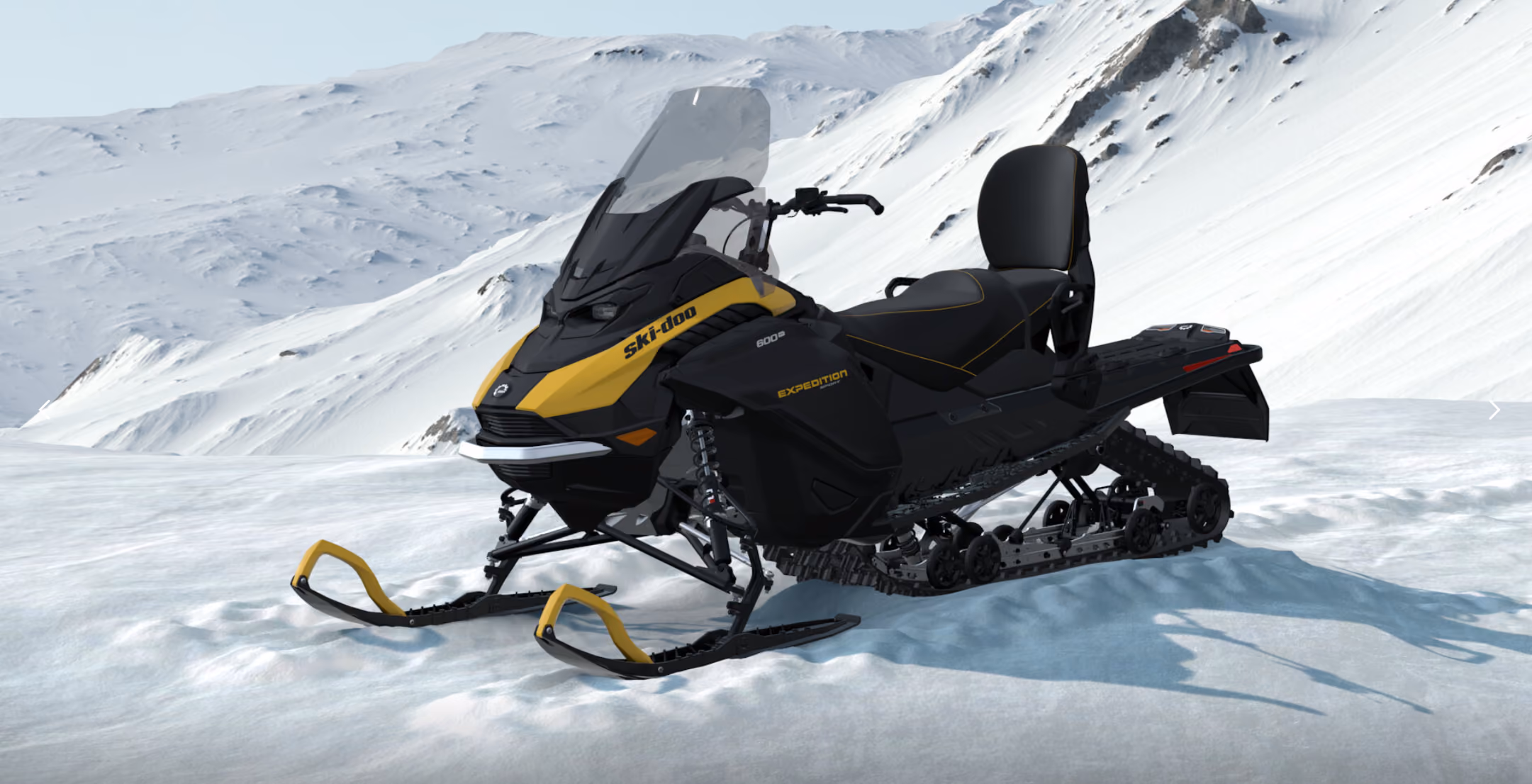 Motoneige Ski-Doo Expedition 900 ACE 2027, vue avant