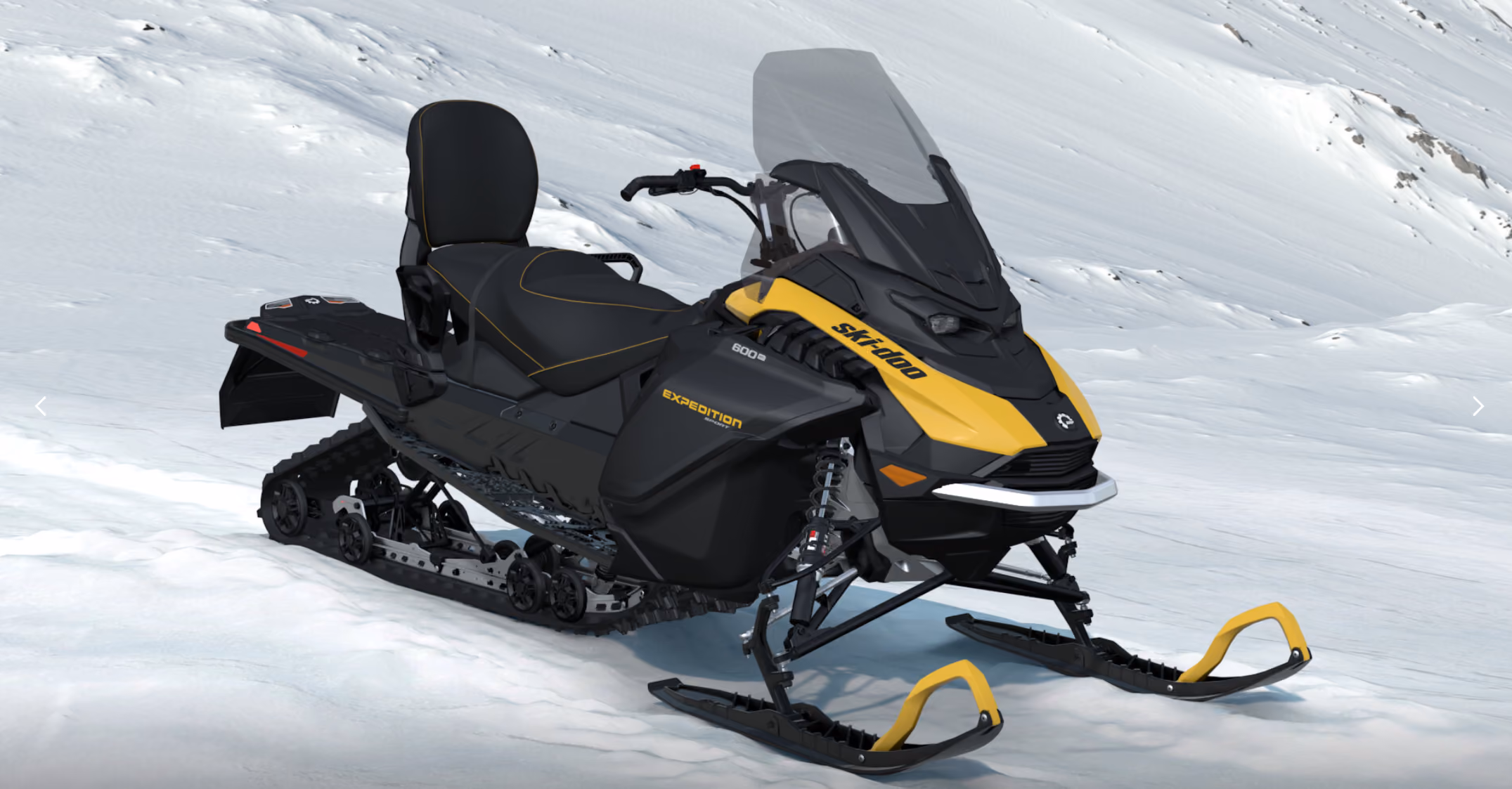 Motoneige Ski-Doo Expedition 900 ACE, profil