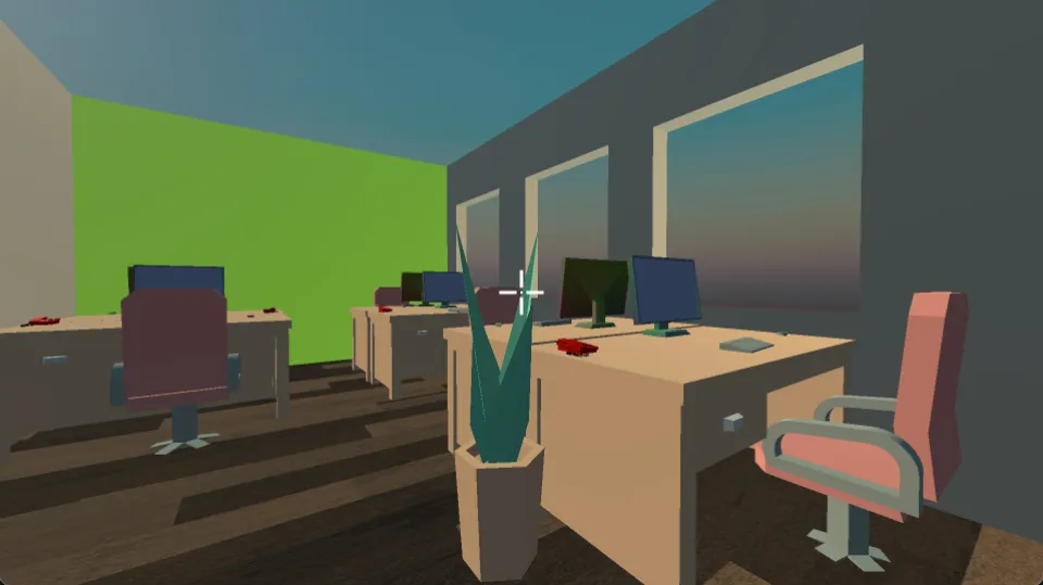 Spielumgebung des Cap3 Simulators