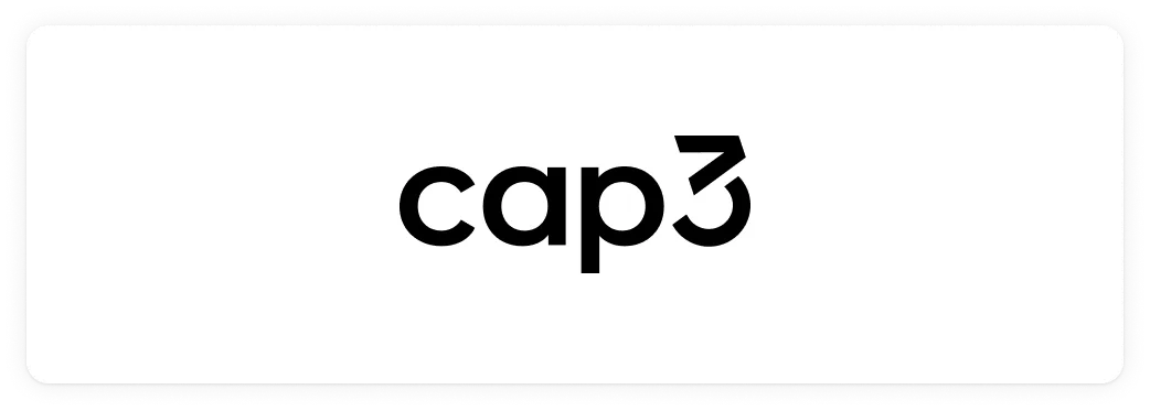 Das neue Cap3 Logo. 
