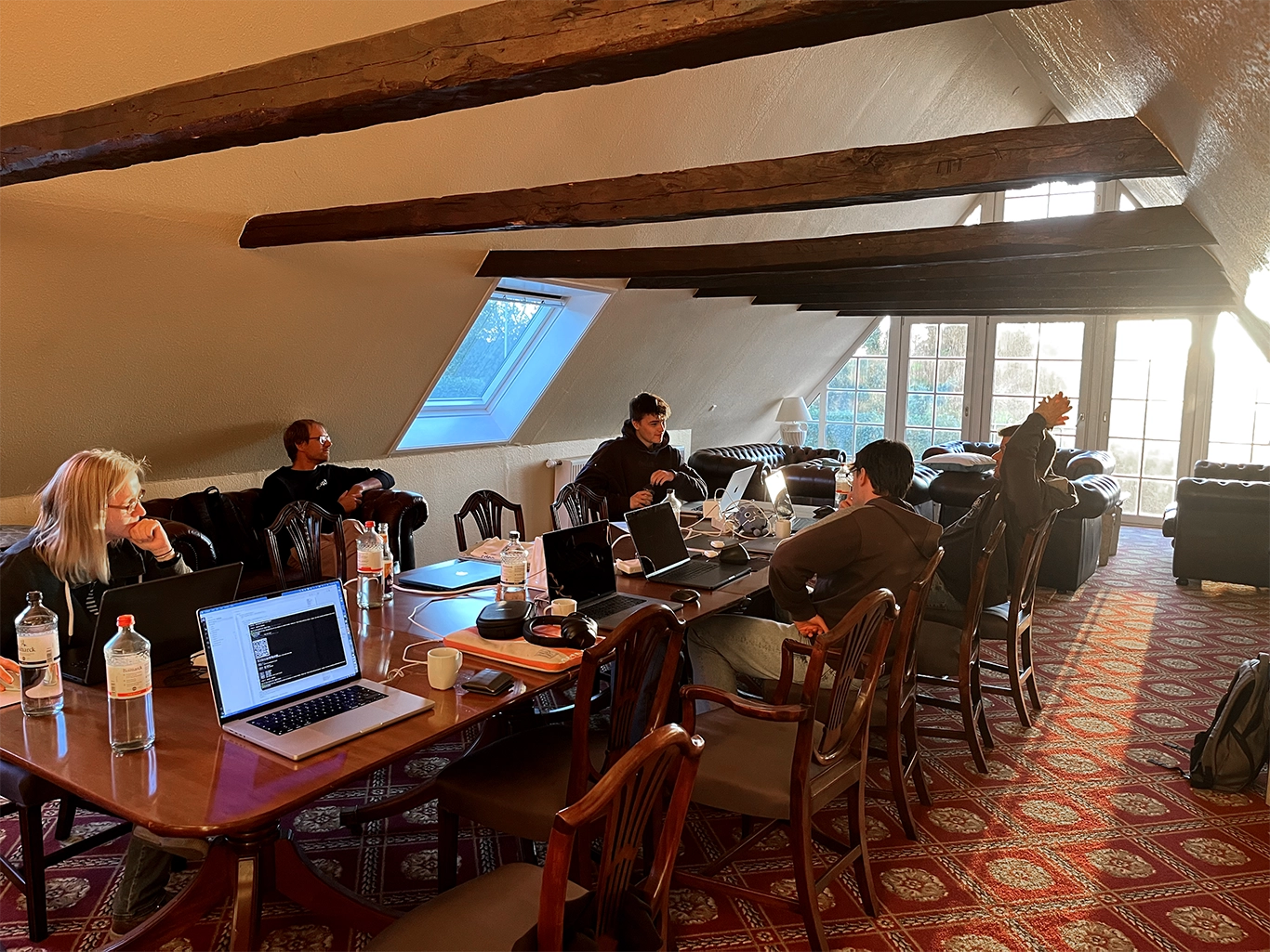 Cap3 Team am programmieren