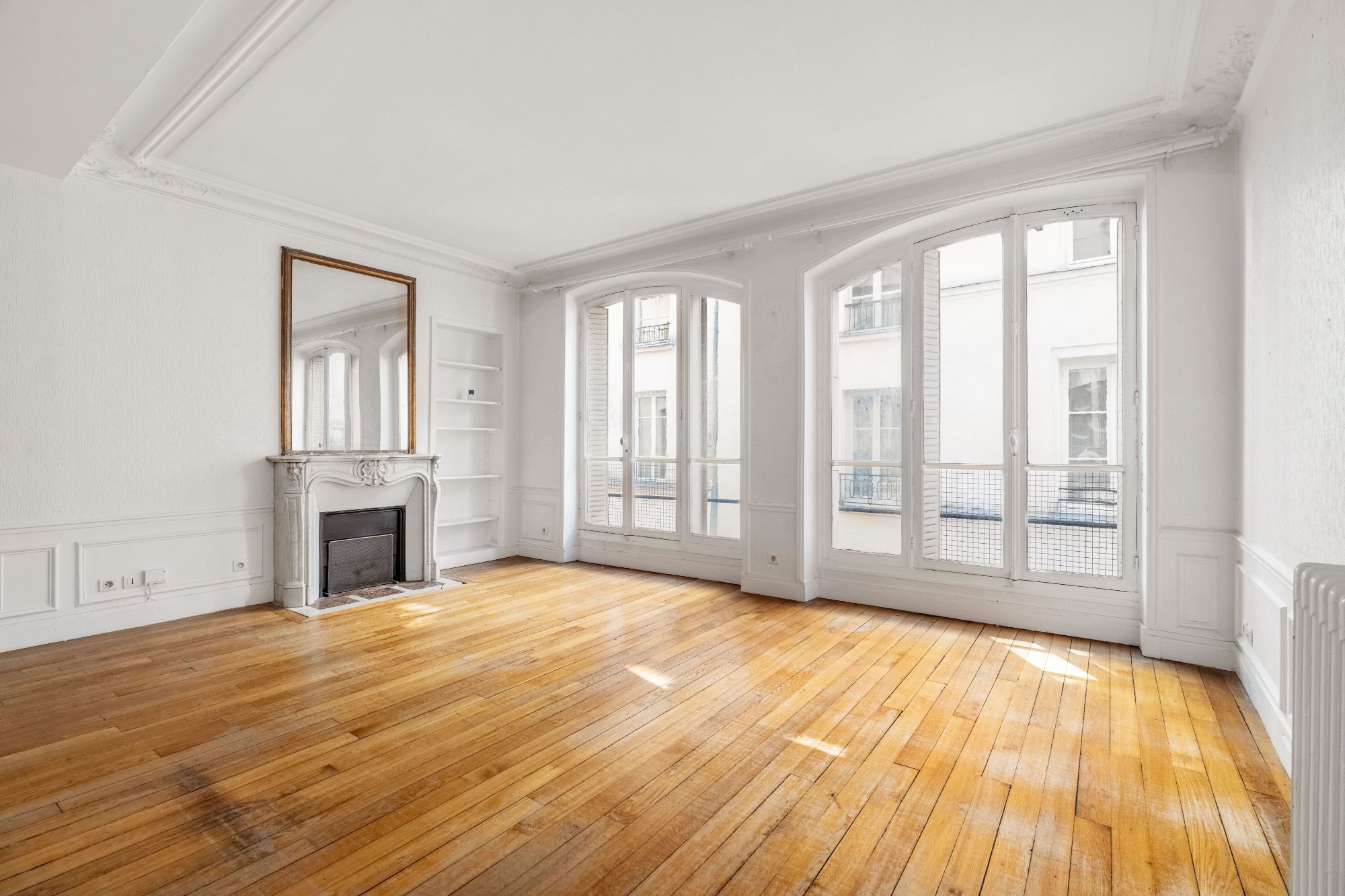 Quartier Paris 3e Arrondissement – Un appartement de 72,84m² Carrez au deuxième étage.