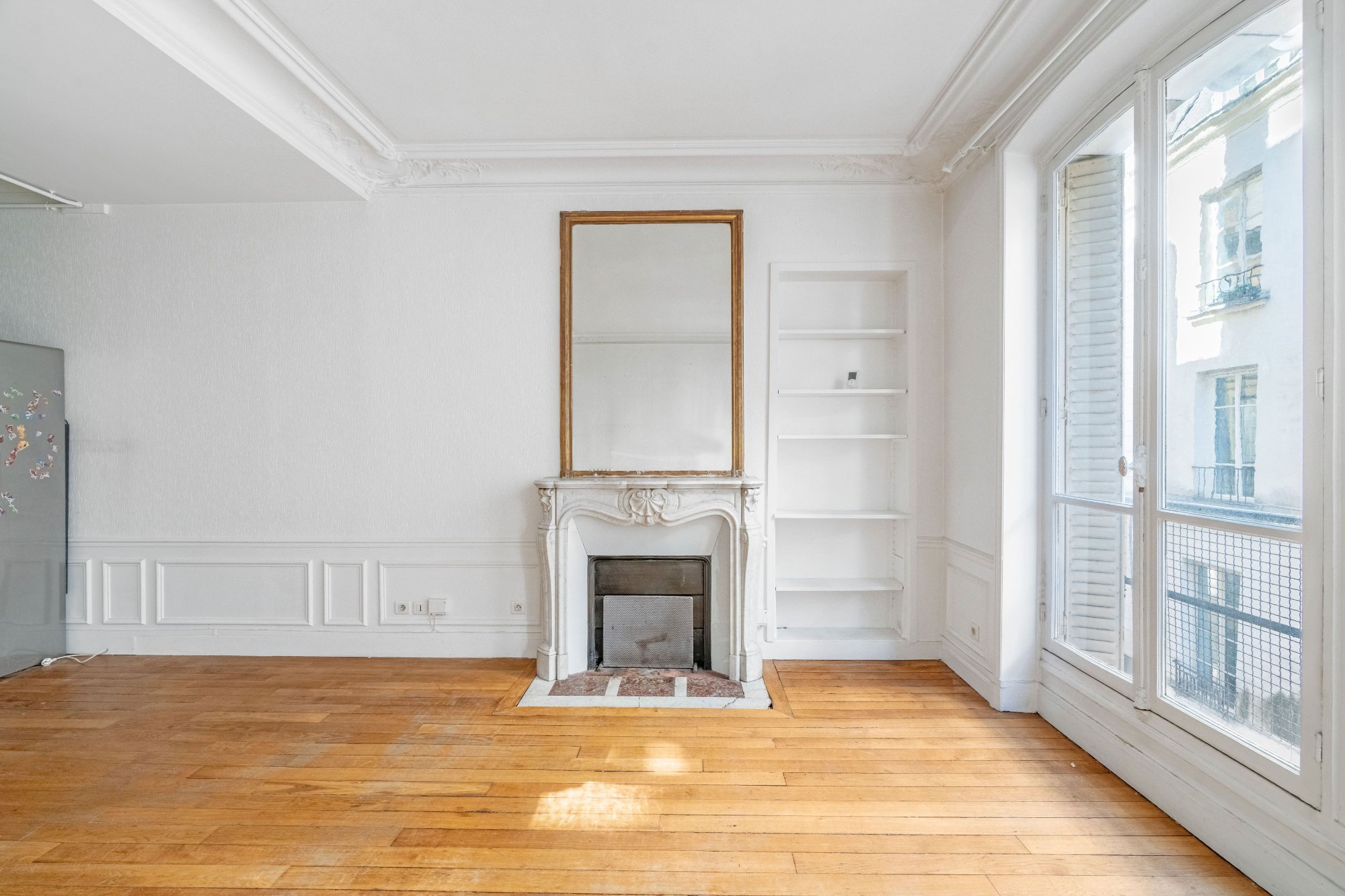 Quartier Paris 3e Arrondissement – Un appartement de 72,84m² Carrez au deuxième étage.