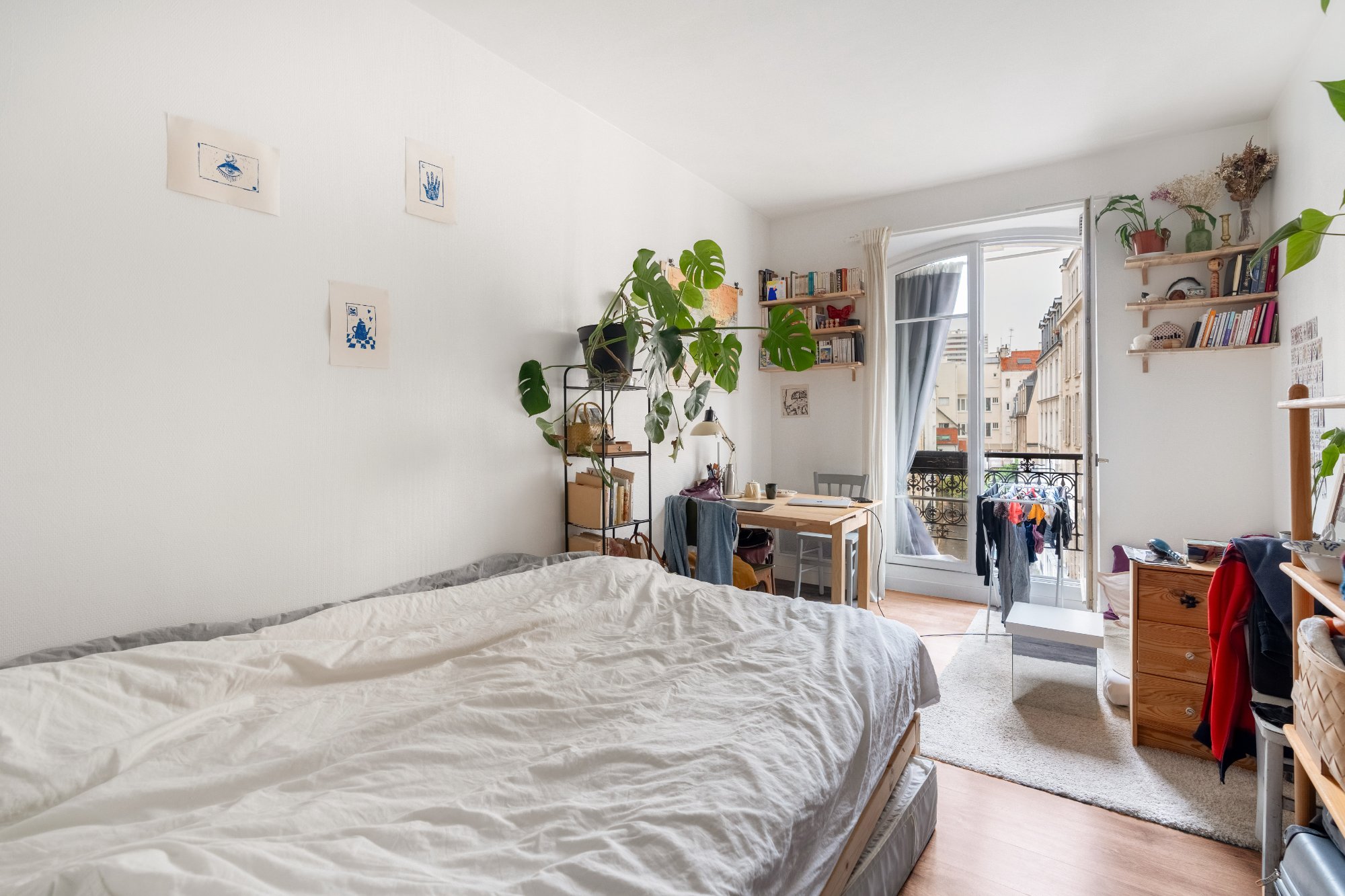 Quartier Paris 11e Arrondissement – Un appartement de 18,62m² Carrez au troisième étage.