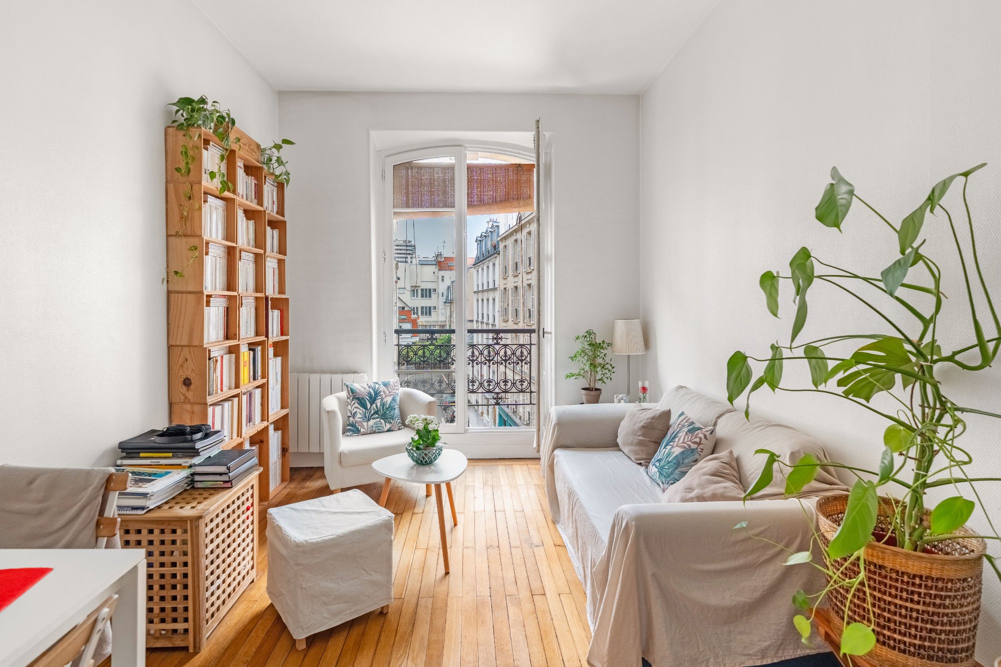 Quartier Paris 11e Arrondissement – Un appartement de 29,5m² Carrez au troisième étage.
