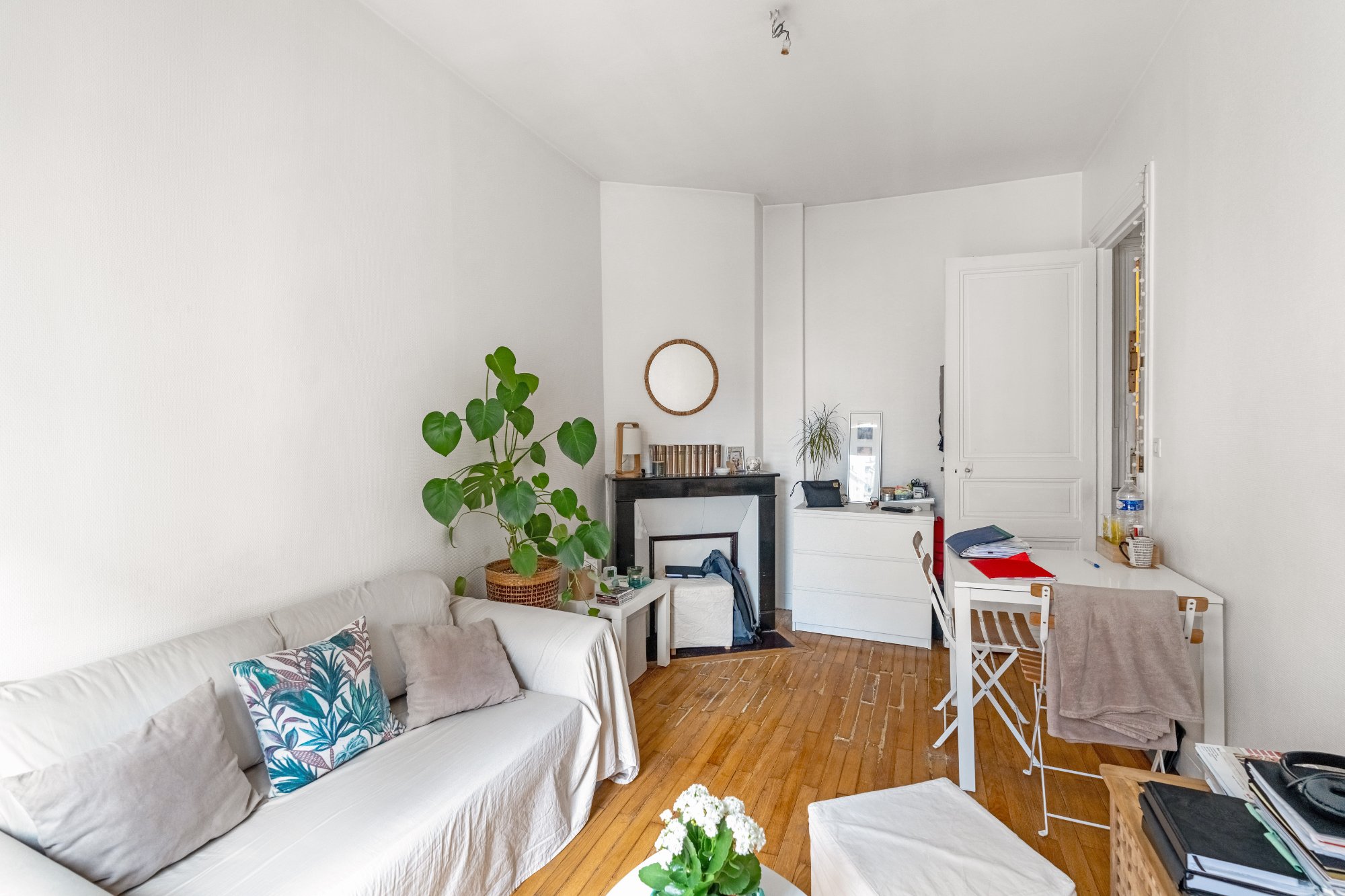 Quartier Paris 11e Arrondissement – Un appartement de 29,5m² Carrez au troisième étage.