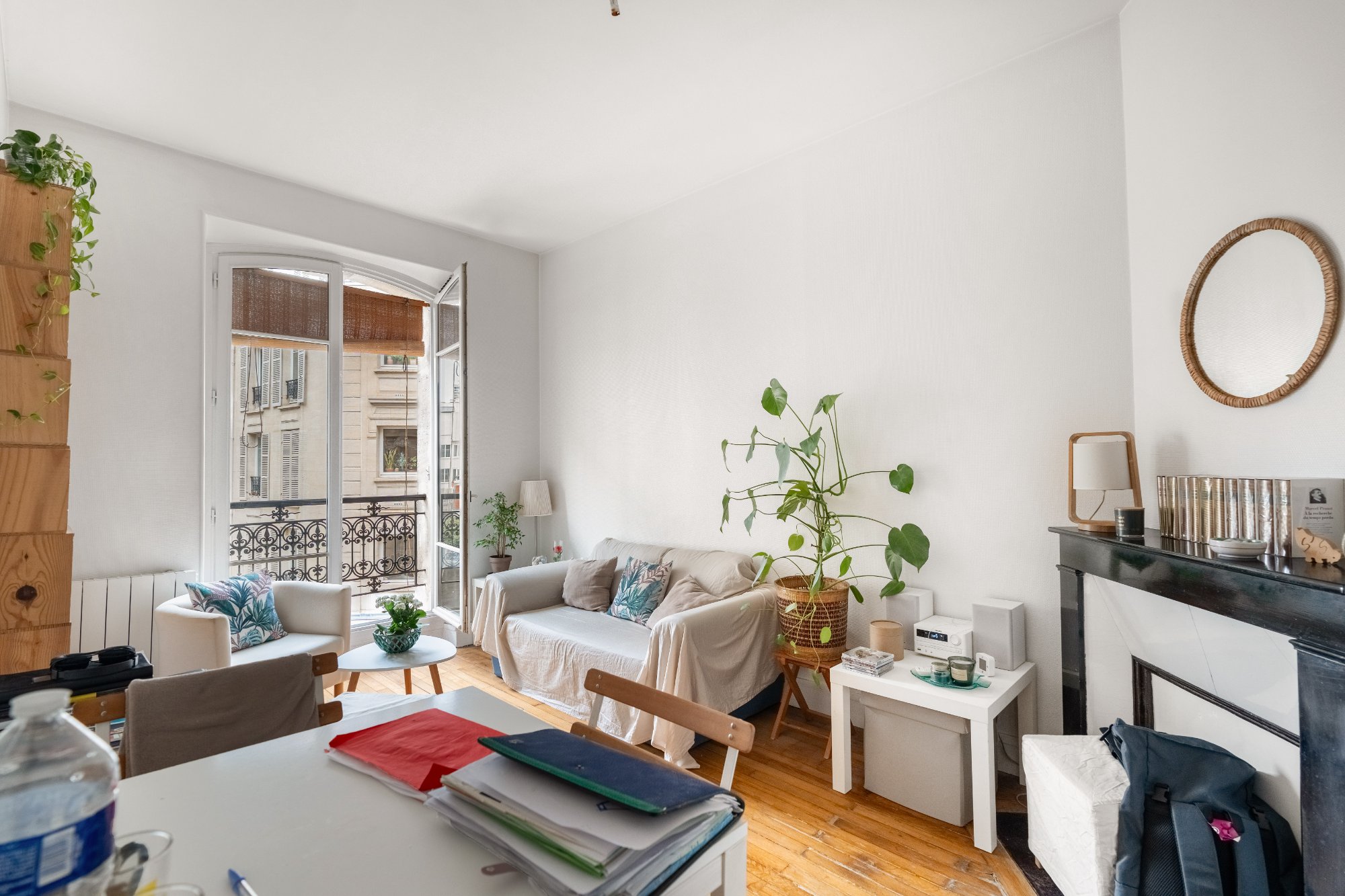 Quartier Paris 11e Arrondissement – Un appartement de 29,5m² Carrez au troisième étage.