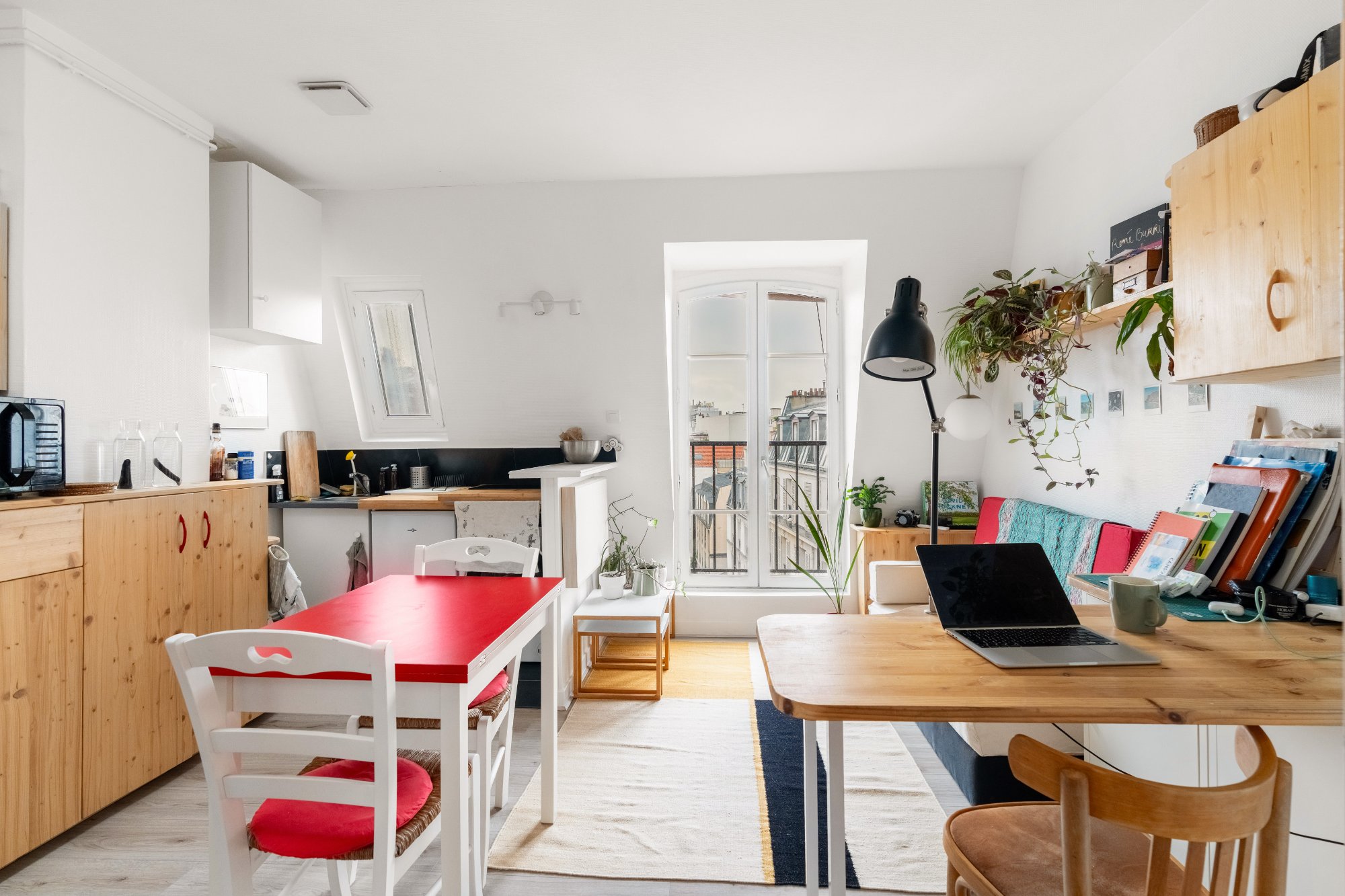 Quartier Paris 11e Arrondissement – Un appartement de 25,49m² Carrez au sixième étage.