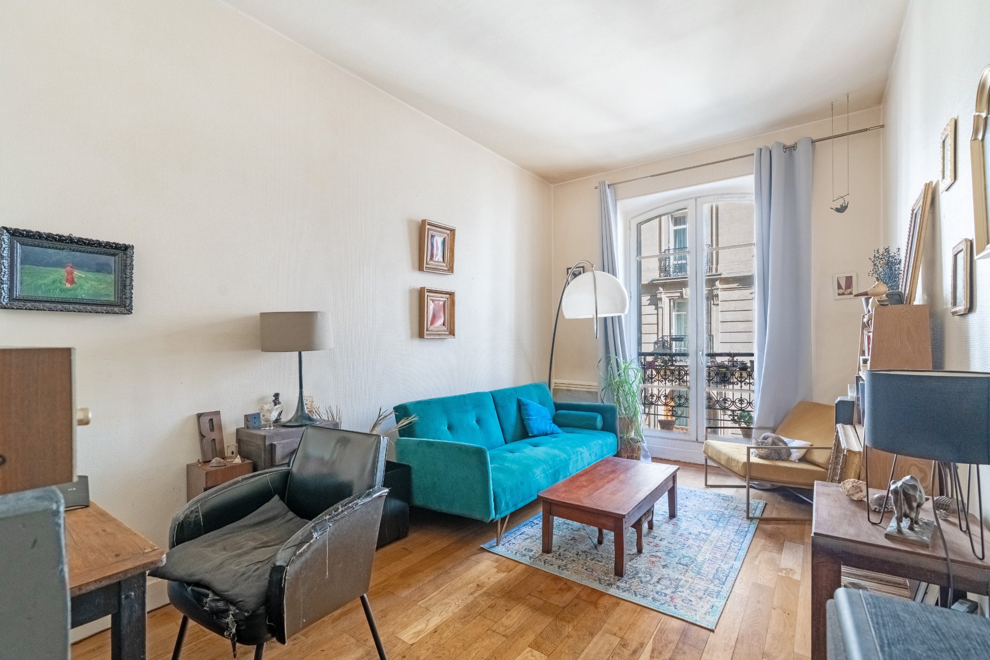 Quartier Paris 11e Arrondissement – Un appartement de 31,95m² Carrez au deuxième étage.