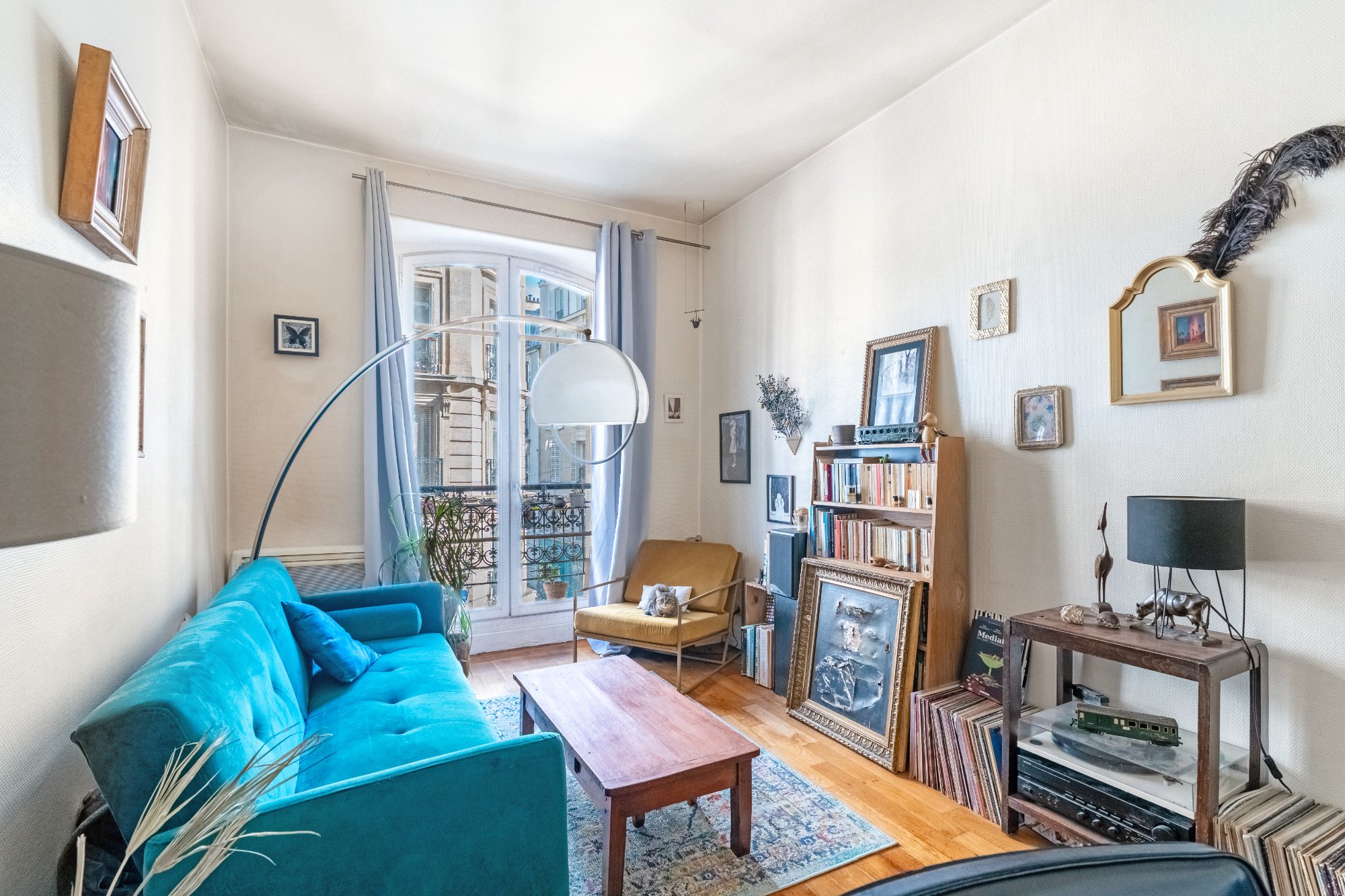 Quartier Paris 11e Arrondissement – Un appartement de 31,95m² Carrez au deuxième étage.