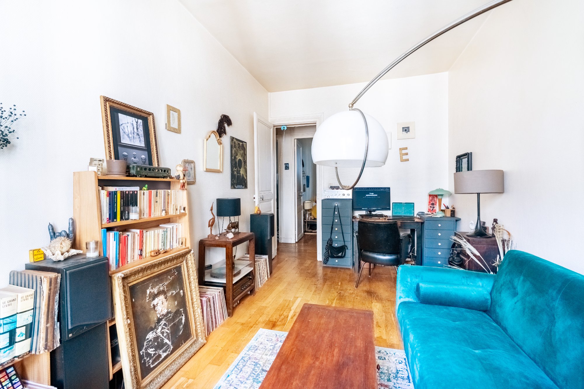 Quartier Paris 11e Arrondissement – Un appartement de 31,95m² Carrez au deuxième étage.
