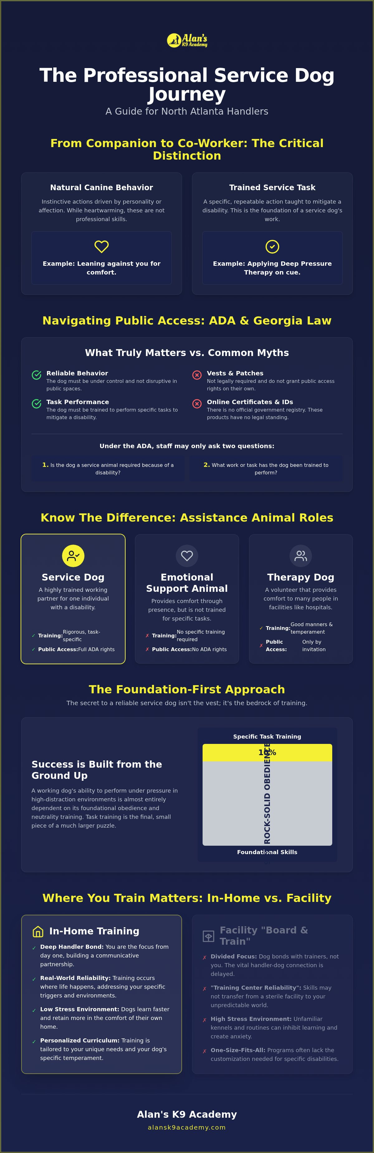 Service dog training North Atlanta
