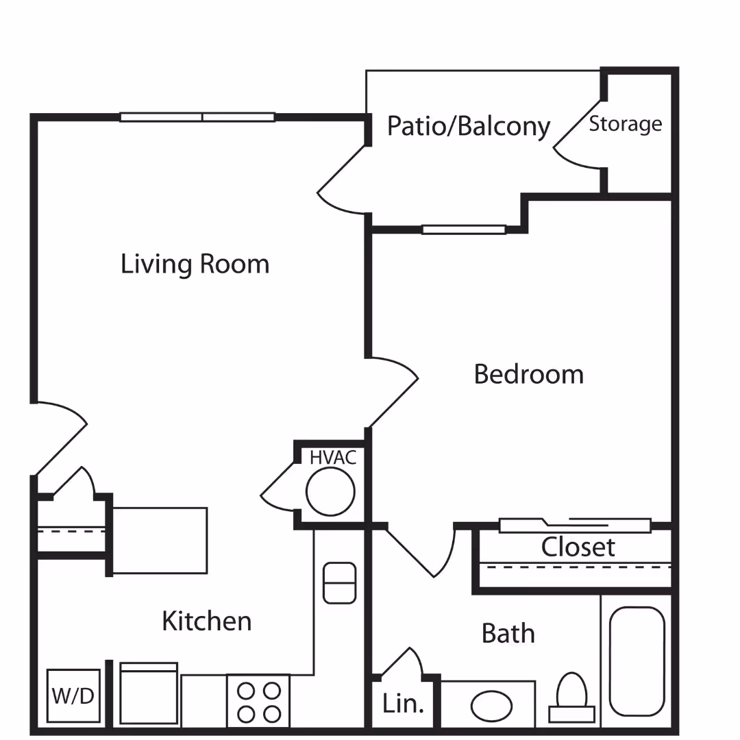 A1 floor plan layout