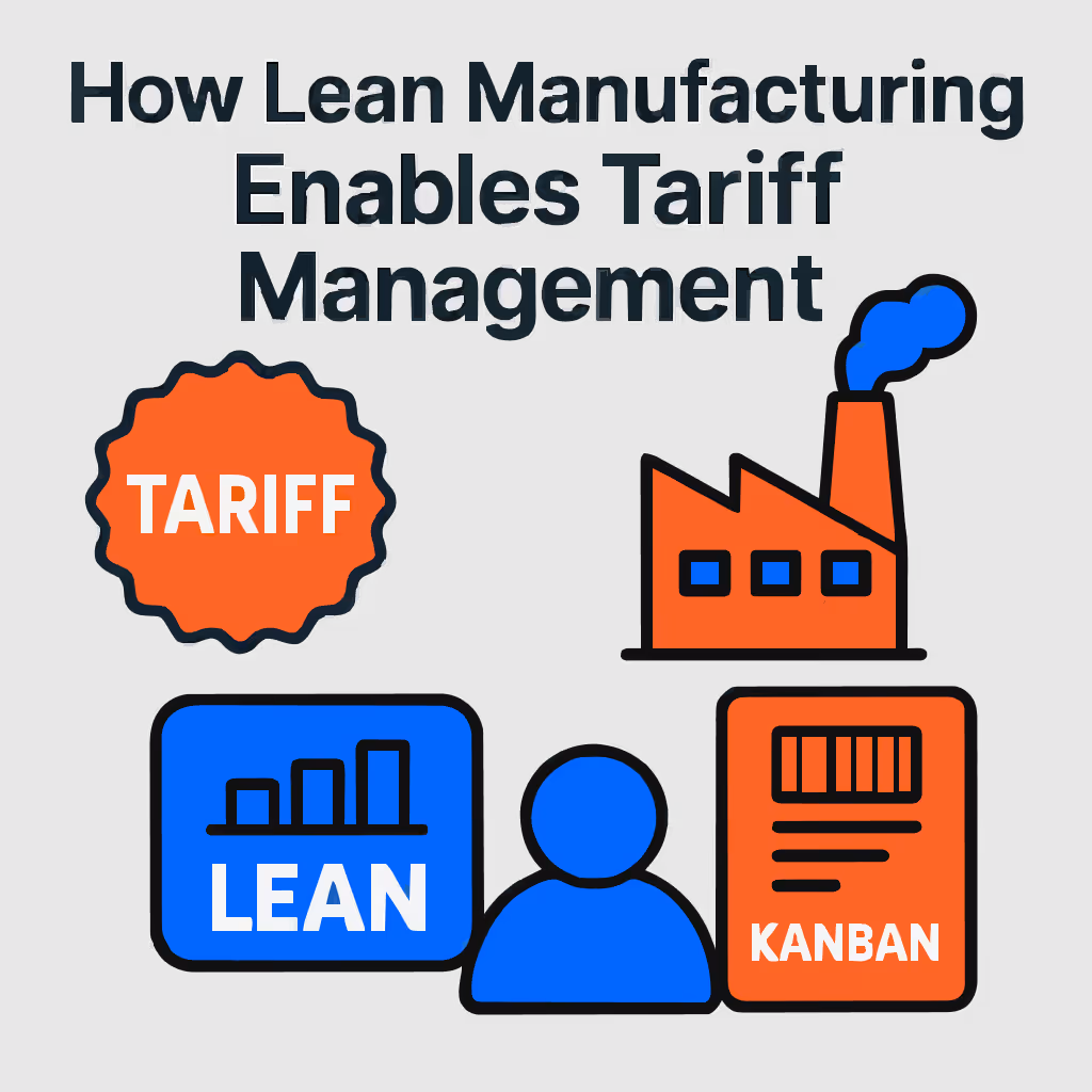 How LEAN manufacturing helps manage tariffs impact