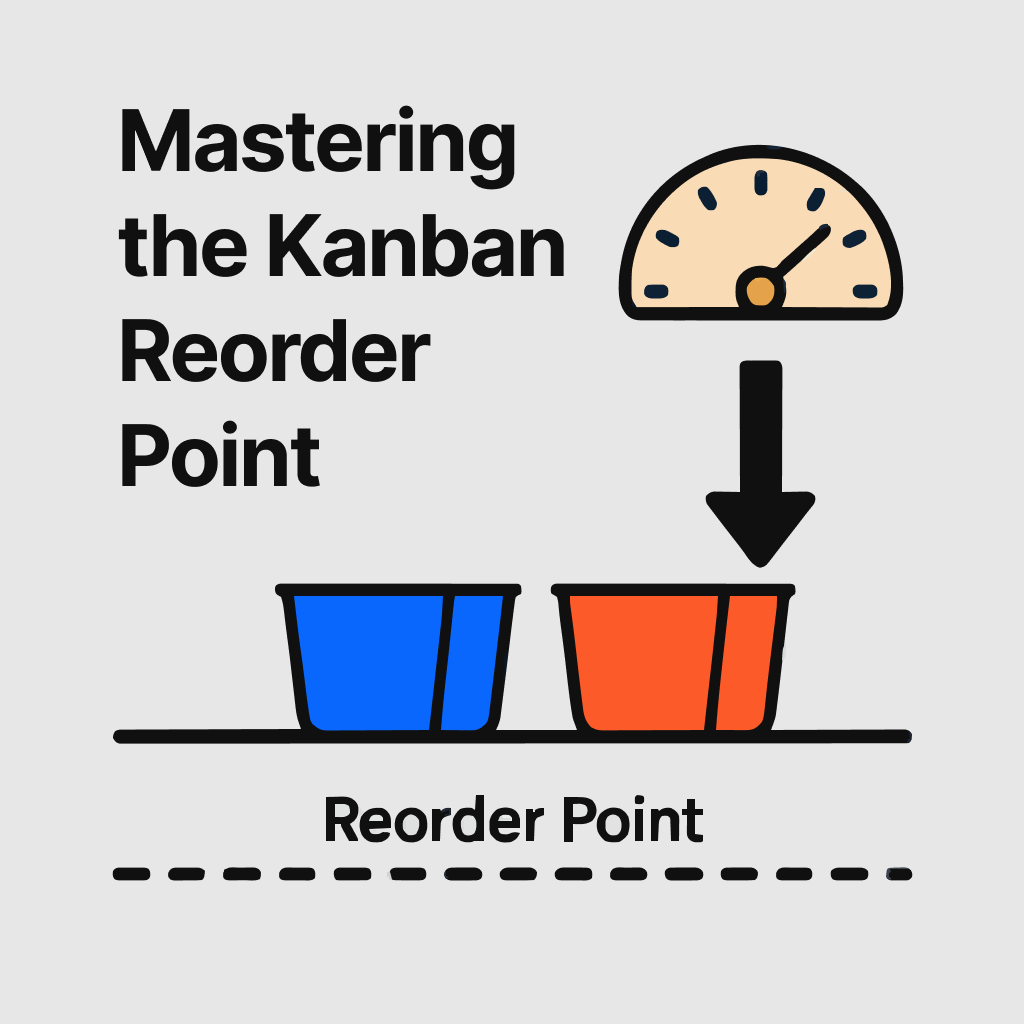 Kanban reorder point