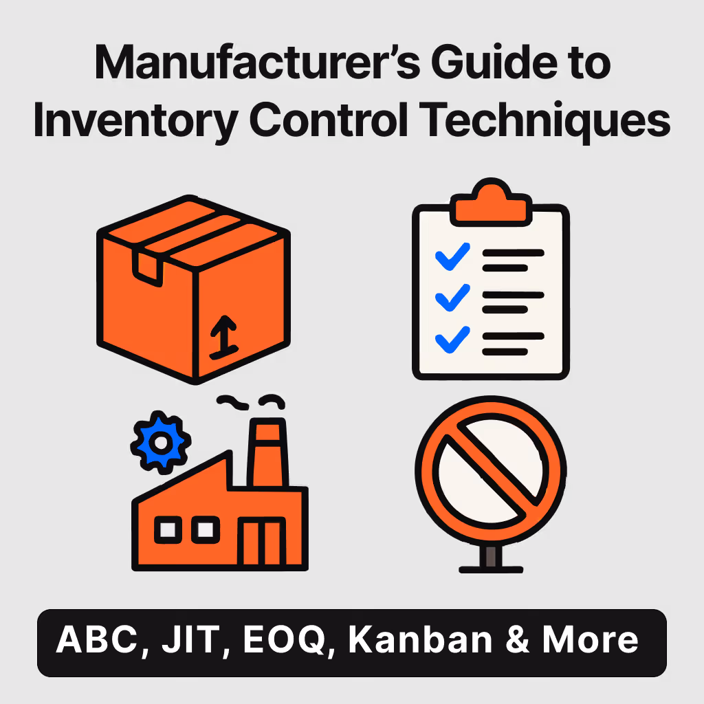 Manufacturer's guide to inventory control