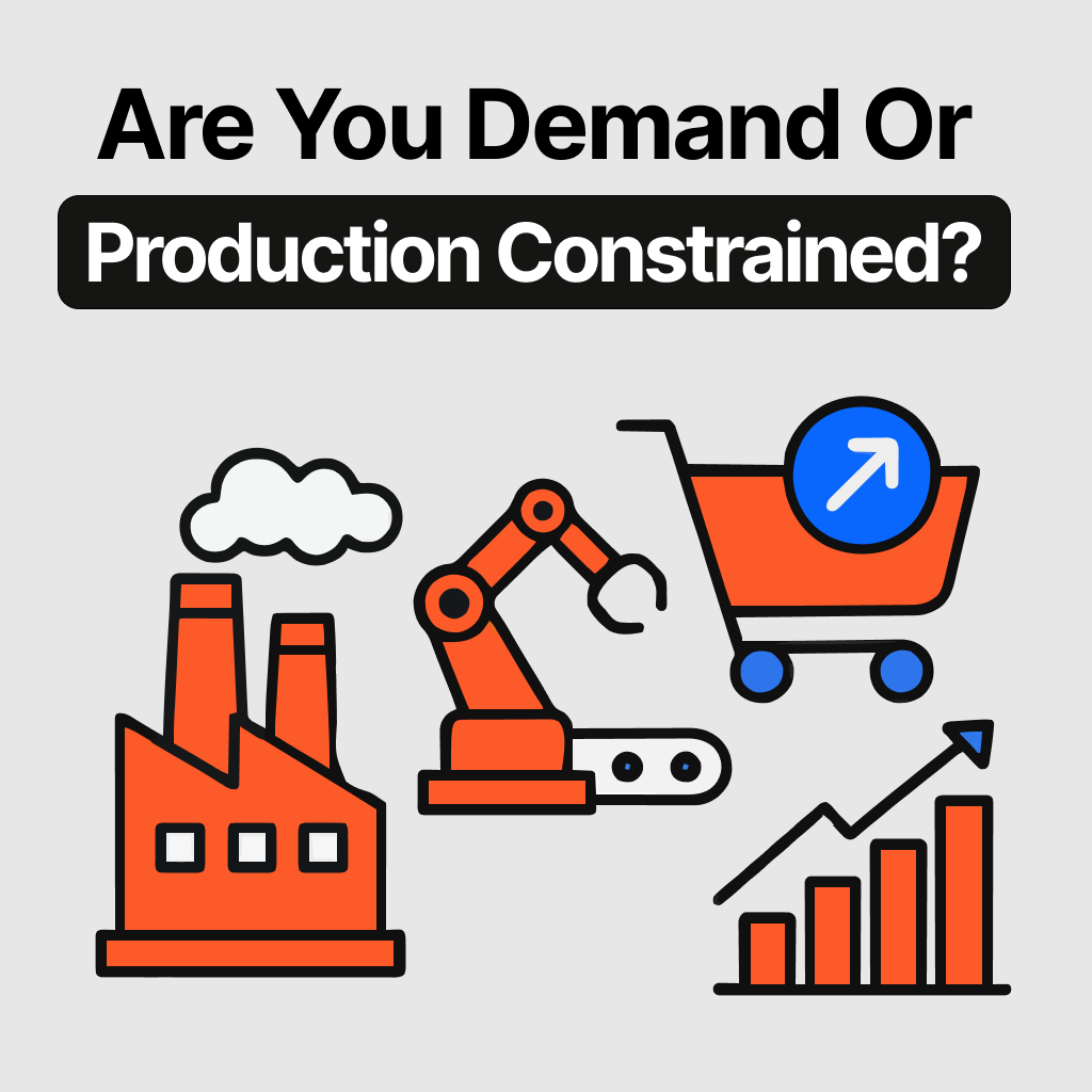 Demand or production constrained manufacturers
