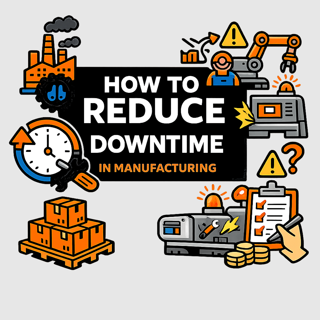 Reduce downtime manufacturing