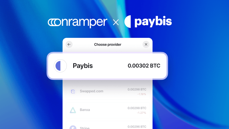 Onramper Integrates Paybis to Expand Global Crypto Payment Coverage ...