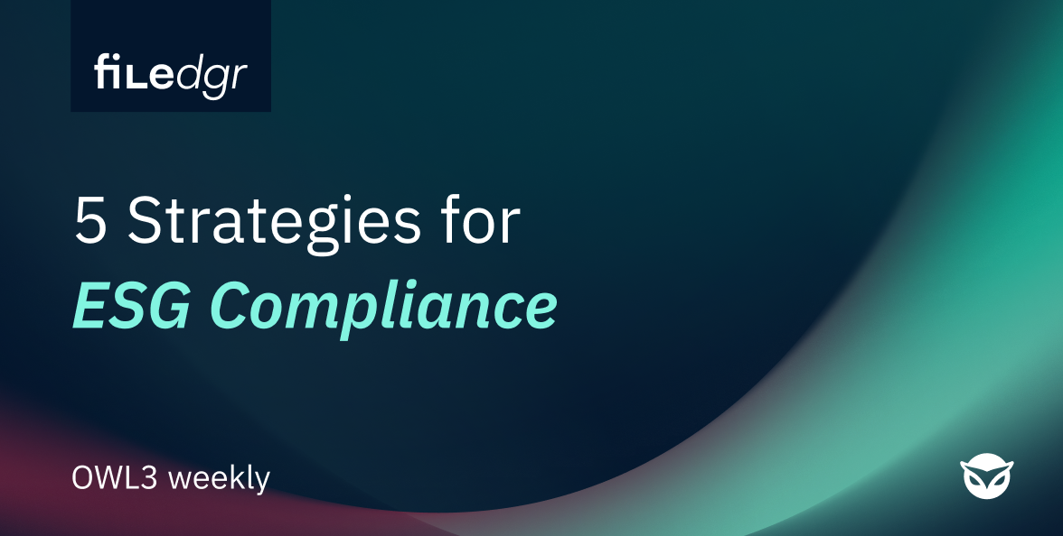 Data Security and Transparency: 5 Strategies for ESG Compliance