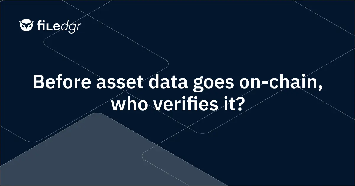 What Is Verifiable Asset Data? Data Integrity for Tokenized Assets, Explained
