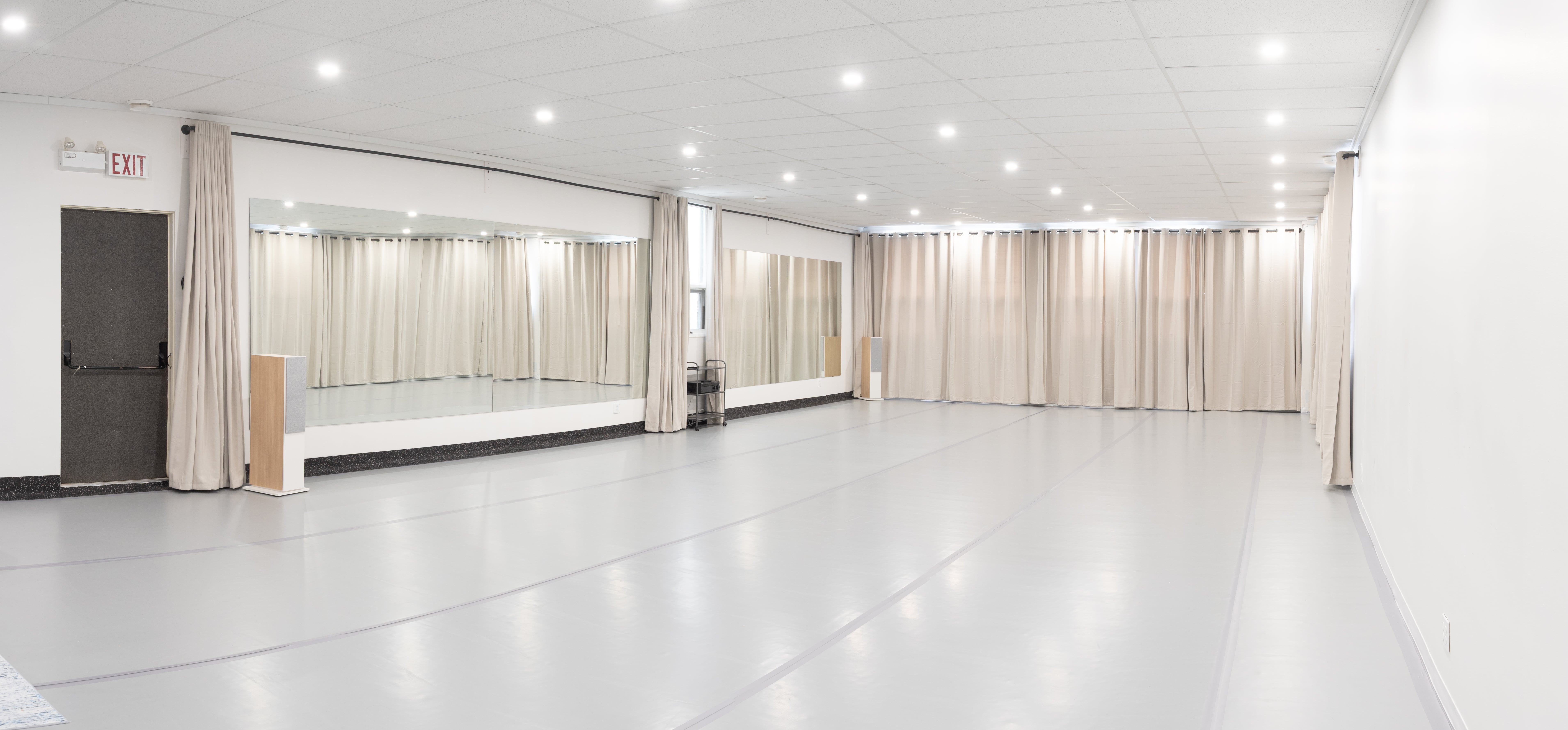 dance studio class in session