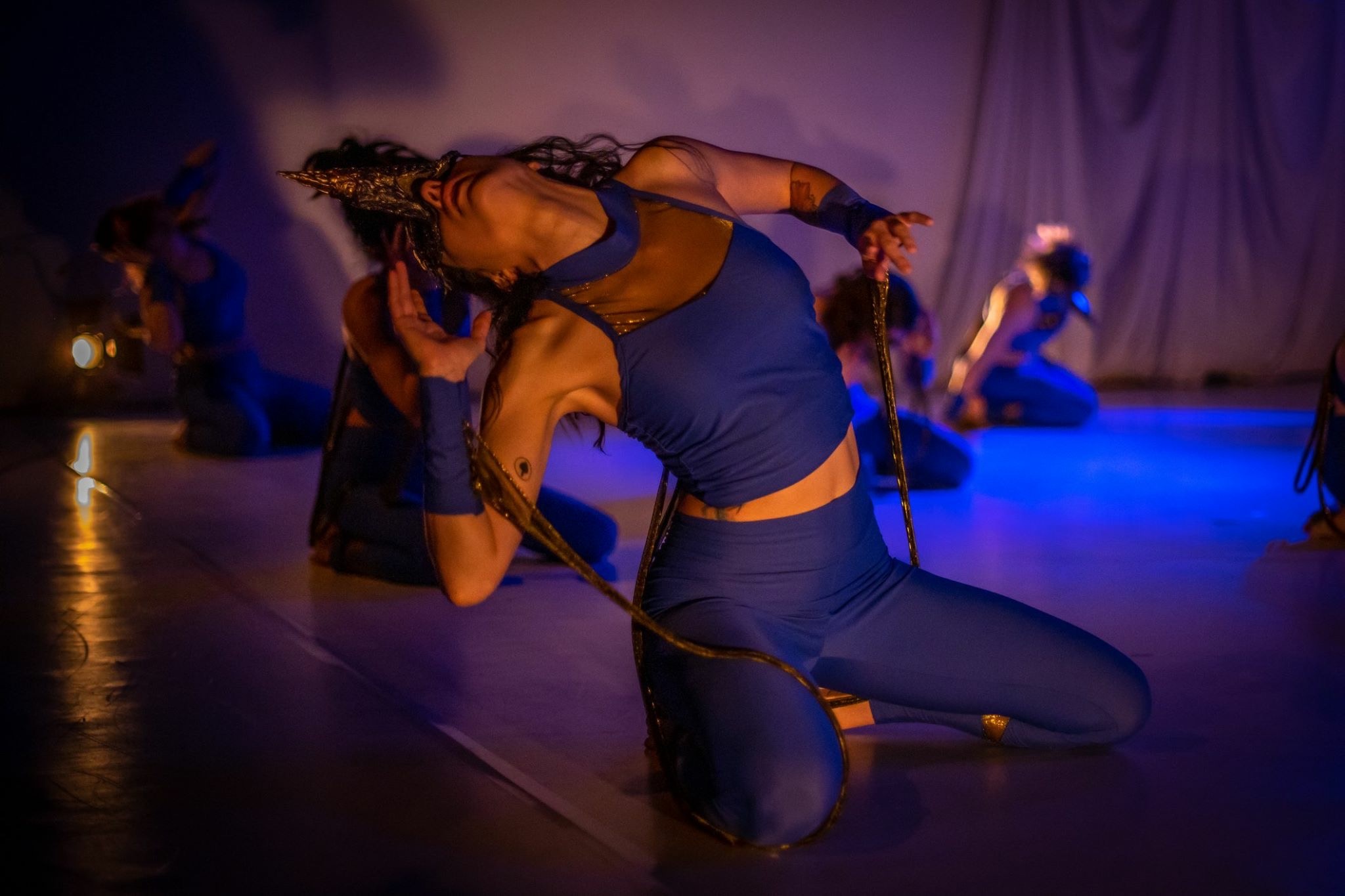 dance studio class in session