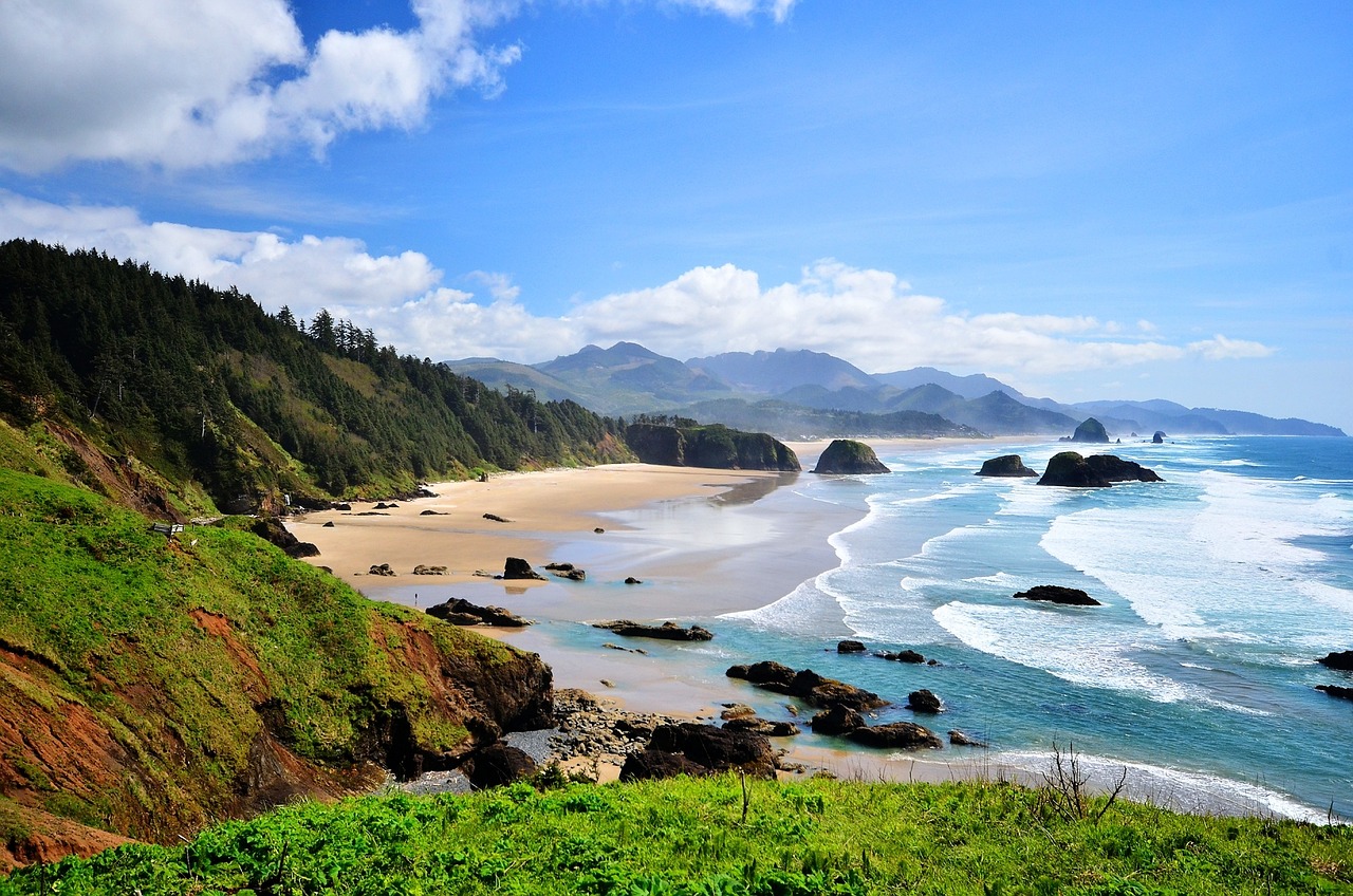 Tolovana Beach State Recreation Site in Cannon Beach, Oregon