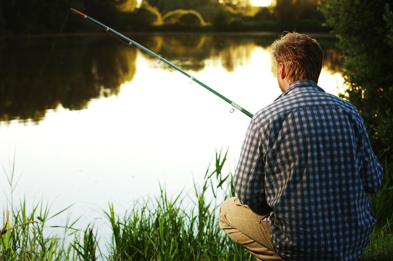 Fishing Bluebill Lake, Coos Bay, Oregon