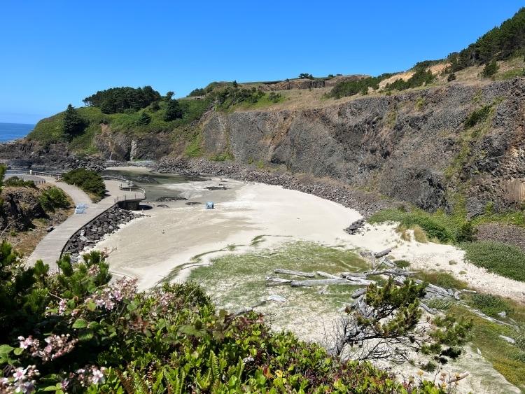 Quarry Cove in Newport, Oregon: A Scenic Beach Shaped by History
