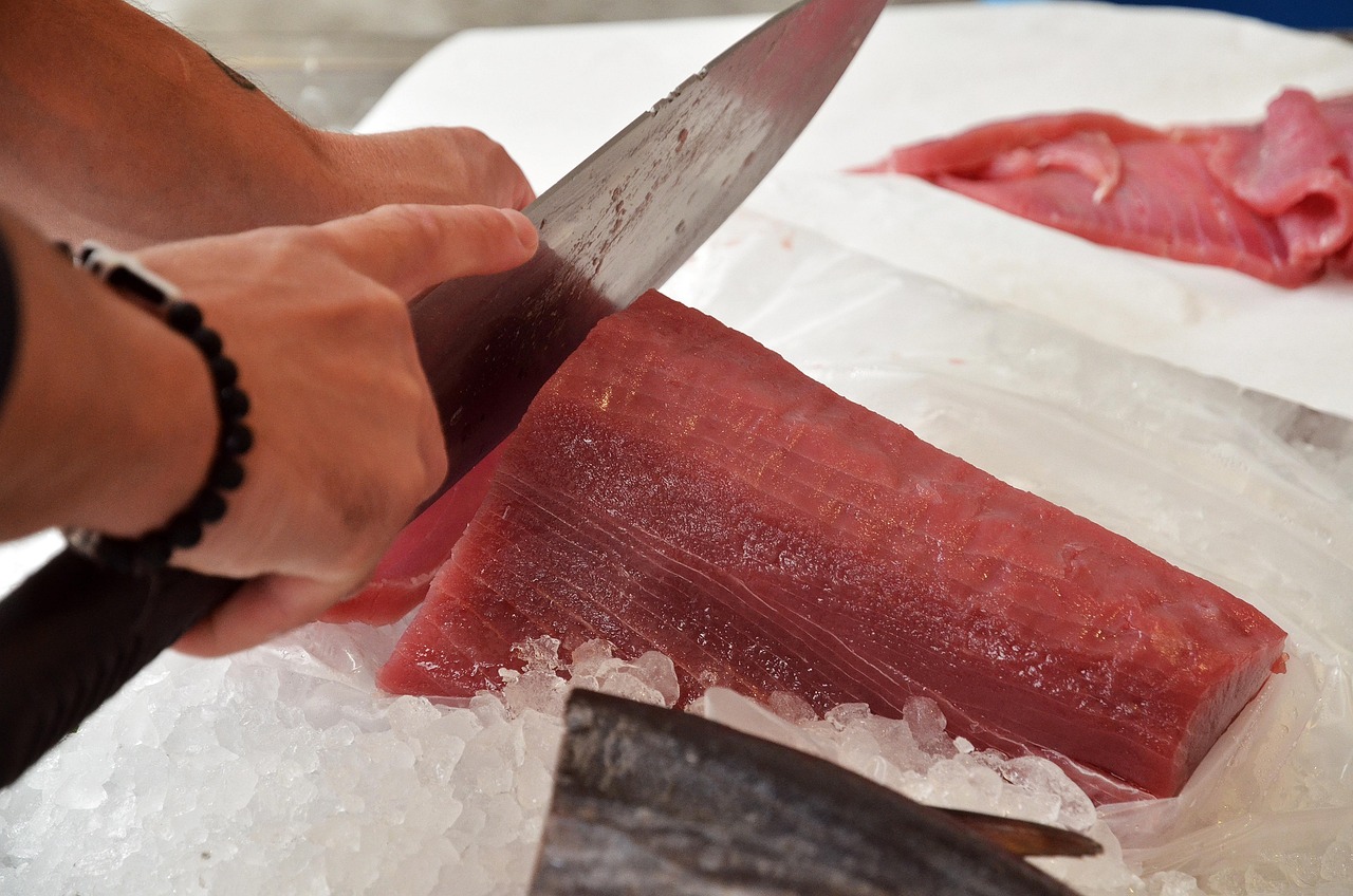 A Big Fat Garibaldi Tuna.. For The Lady…