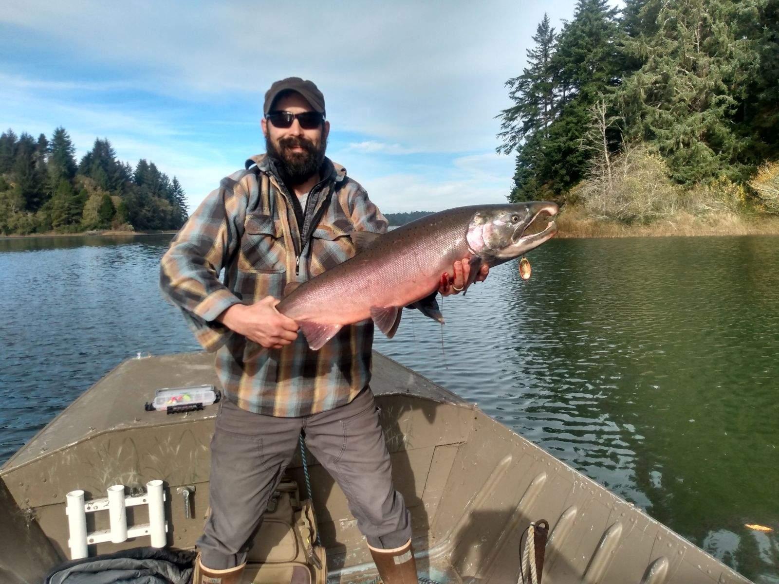 Siltcoos Lake Fishing Report: Fall Coho Are Moving In