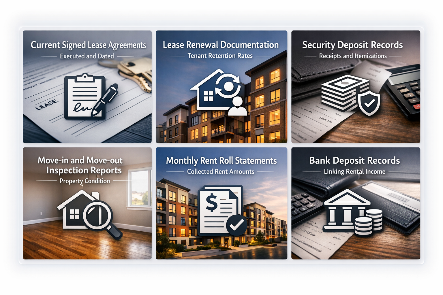 Essential lease documentation requirements for self managed rentals including lease agreements and inspection reports.