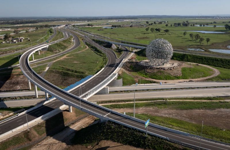 M12 Motorway toll-free corridor opening Western Sydney International Airport access