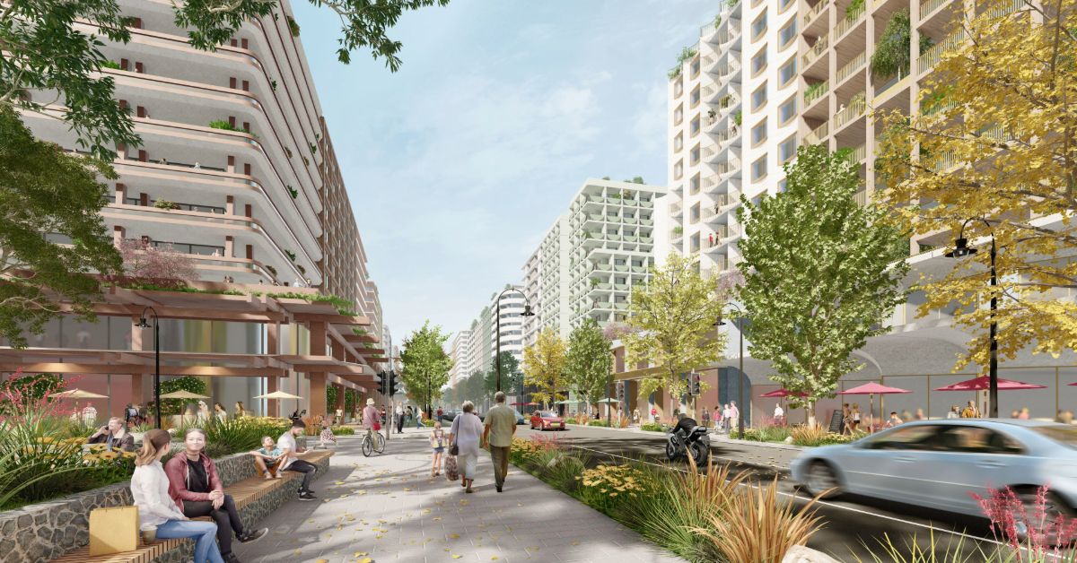 St Marys Town Centre transformation and metro station connectivity Western Sydney