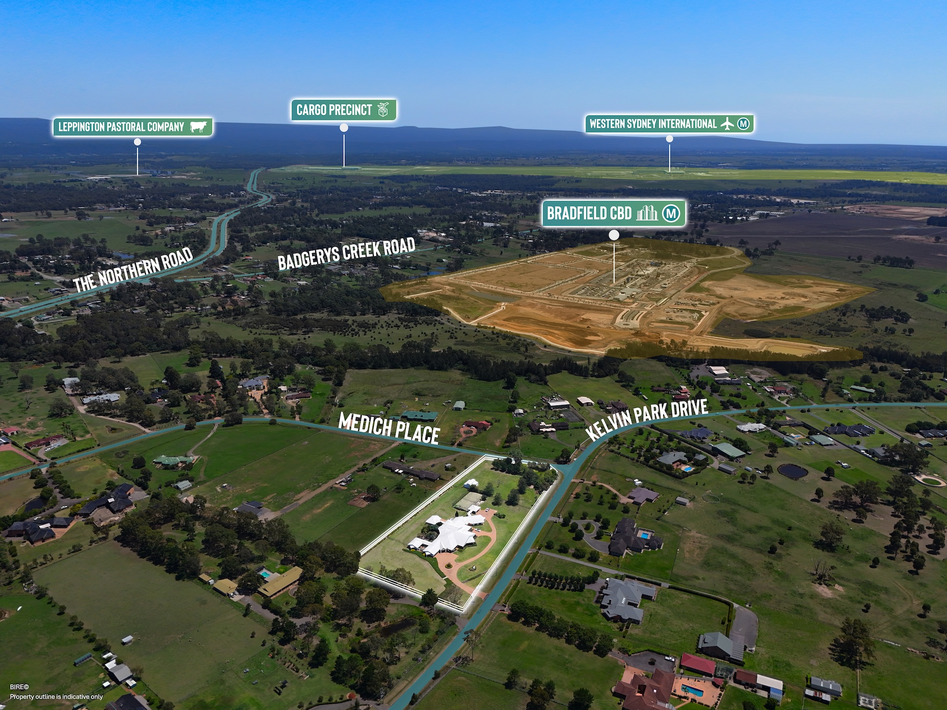 16 Kelvin Park Drive Bradfield industrial land in the Western Sydney Aerotropolis