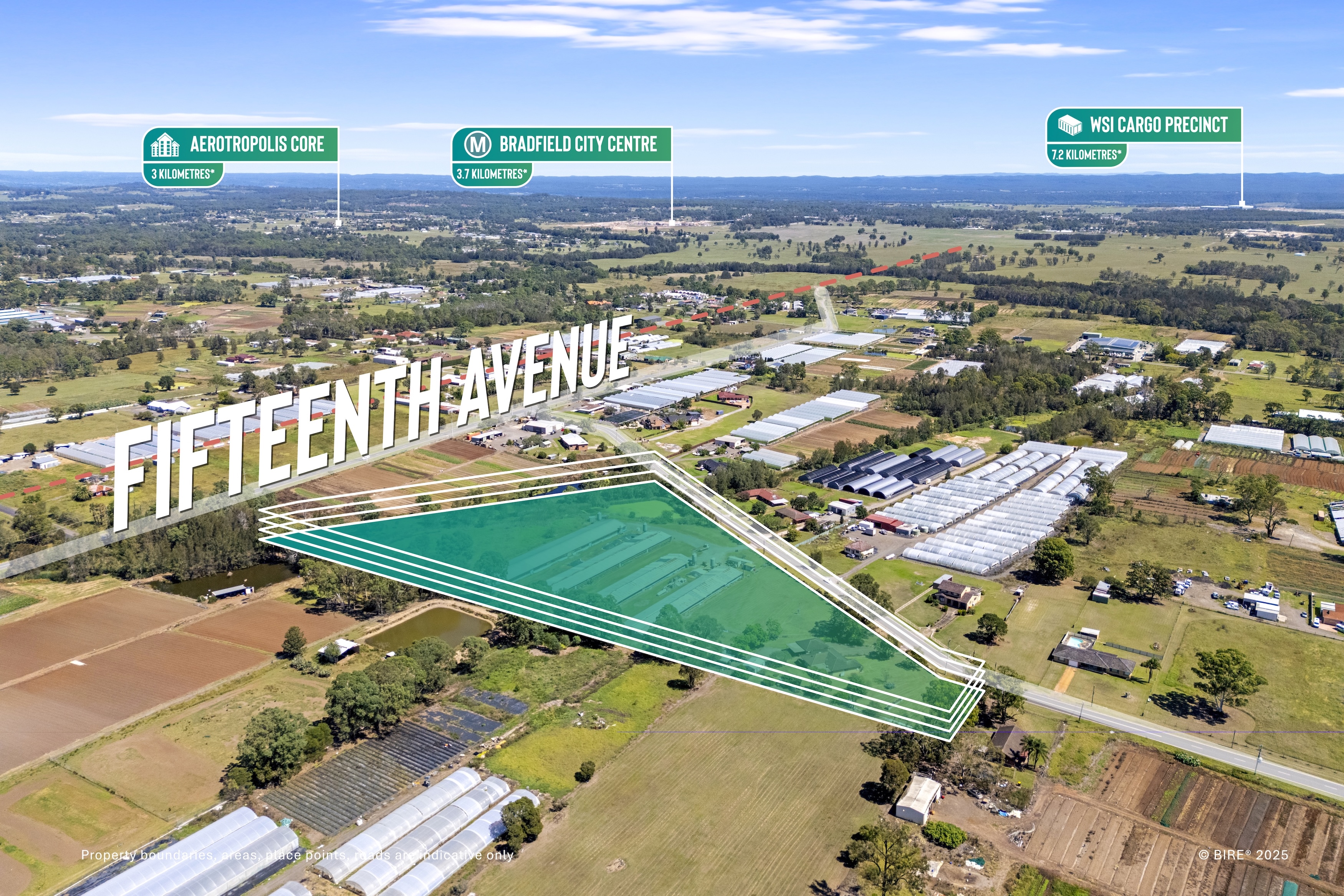 430 Western Road Kemps Creek rural land in the Western Sydney Aerotropolis corridor