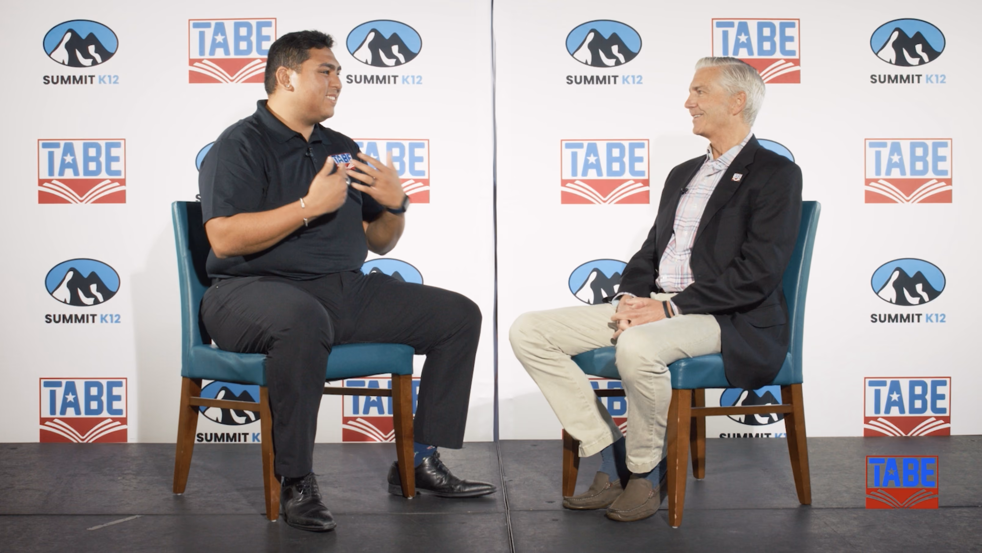 Summit K12 interview recorded at the Texas Association for Bilingual Education (TABE) conference
