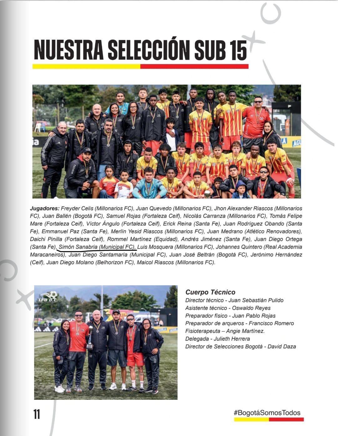 Selección Bogotá
