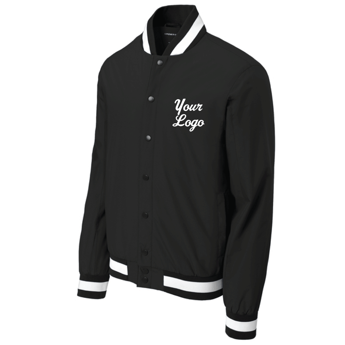 Varsity Jacket - Embroidered Logo