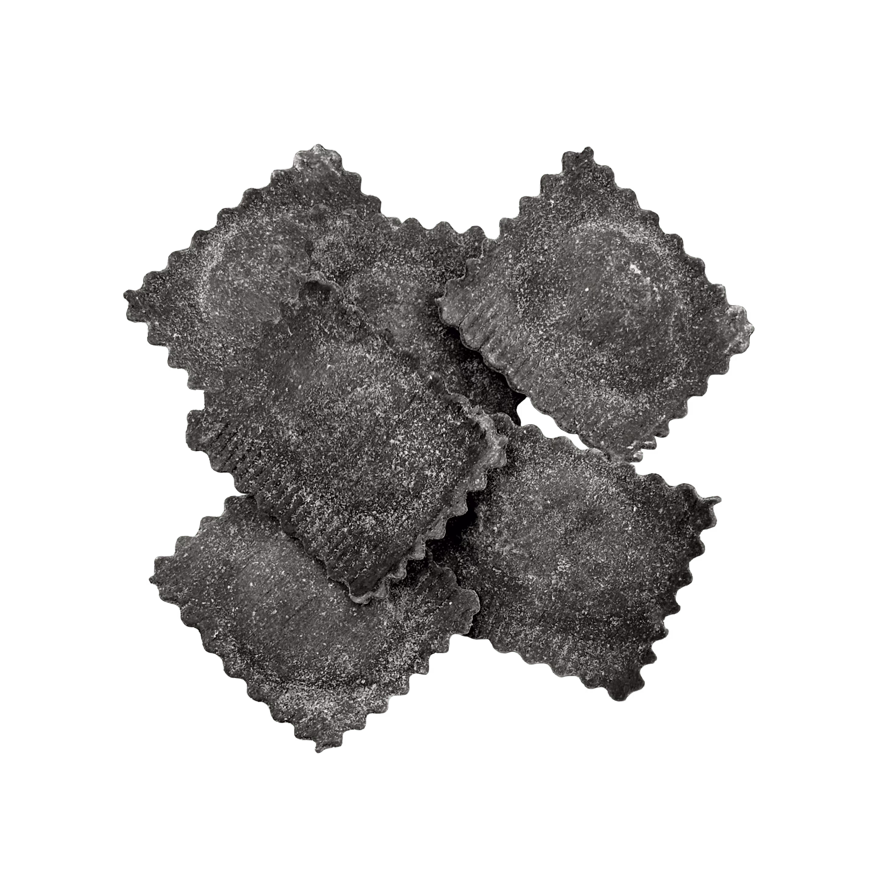 black ravioli