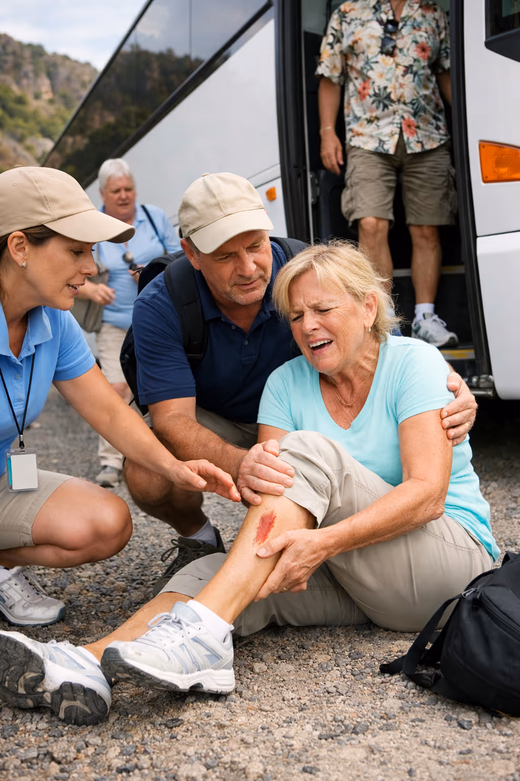 Cruise excursion transportation accident risk for passengers