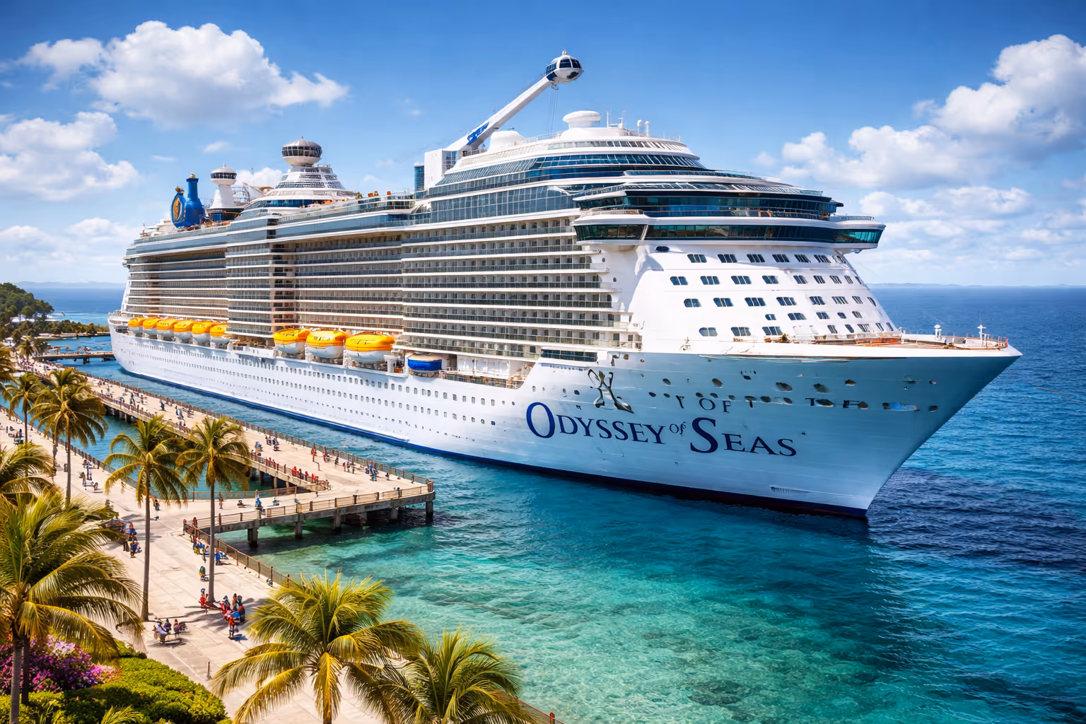 Odyssey of the Seas Quantum Ultra Class cruise ship activity areas and injury risks