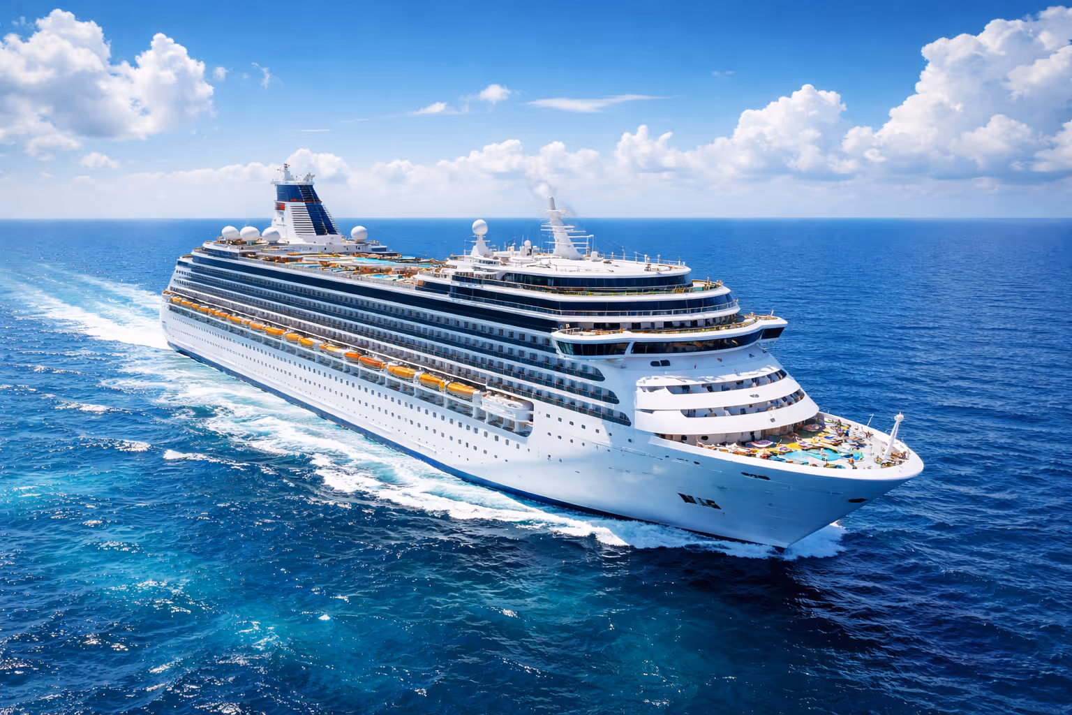 Adventure of the Seas Voyager Class cruise ship deck and passenger injury risk areas