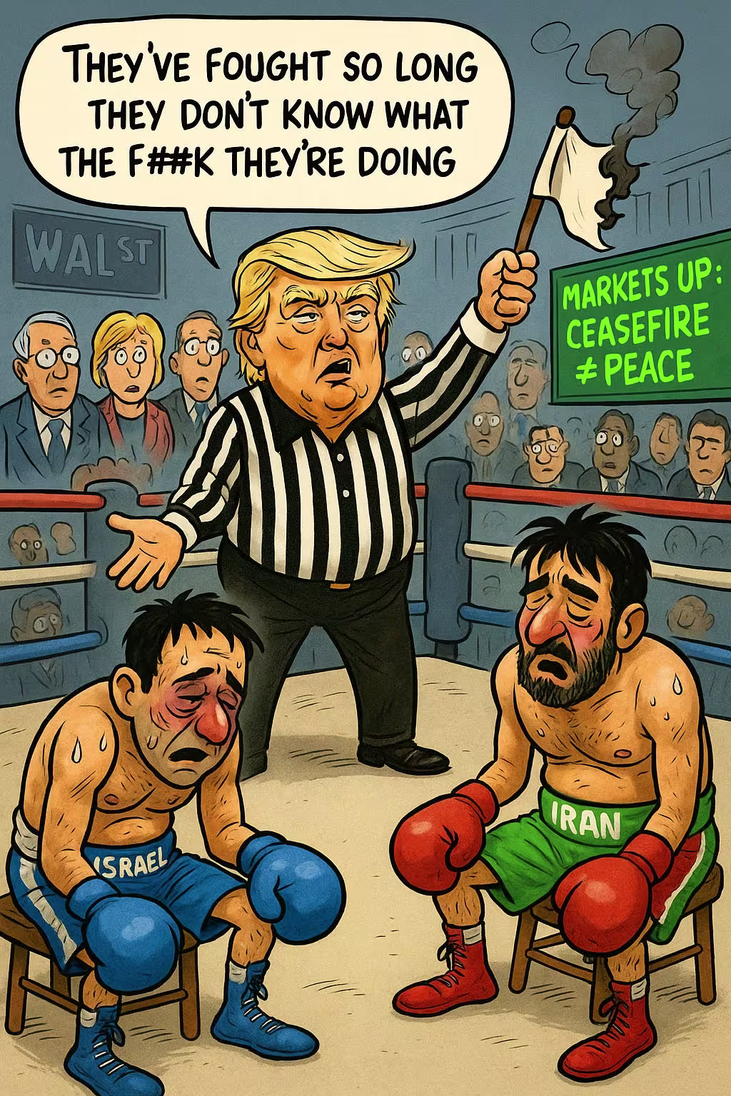 Middle East: From “All-Out” to “Managed Ceasefire”