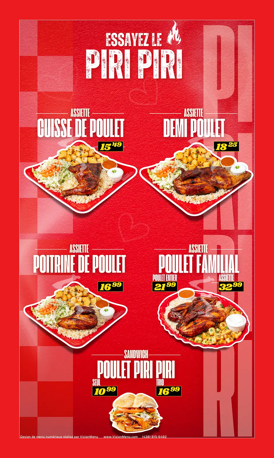 Chef Taouk design by vizionmenu