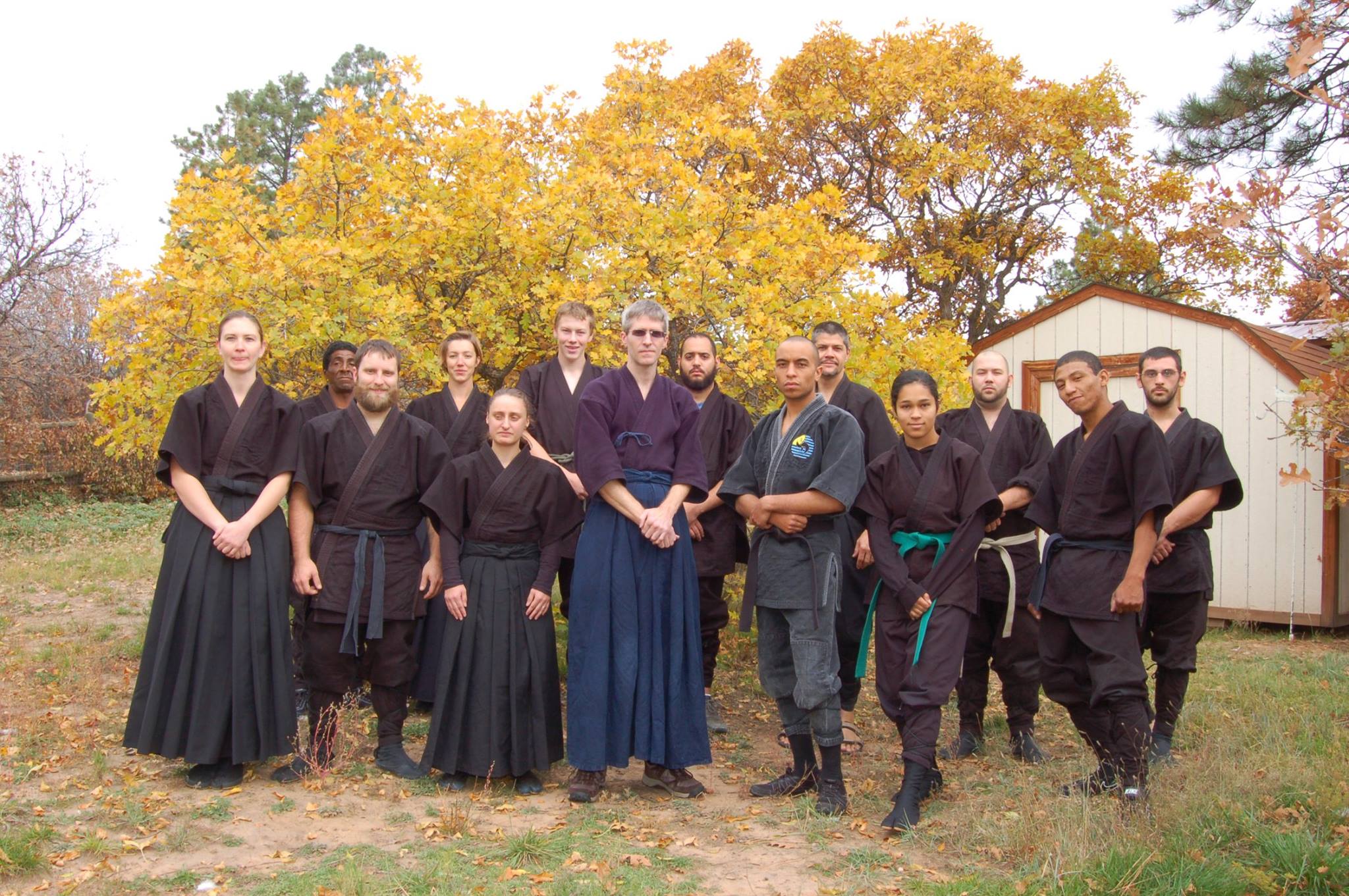 2014 trip to sister school in Durango, CO — Kurai Kotori Ryu — Wandering Dragon, Tengu Kai, Yokai Gumi