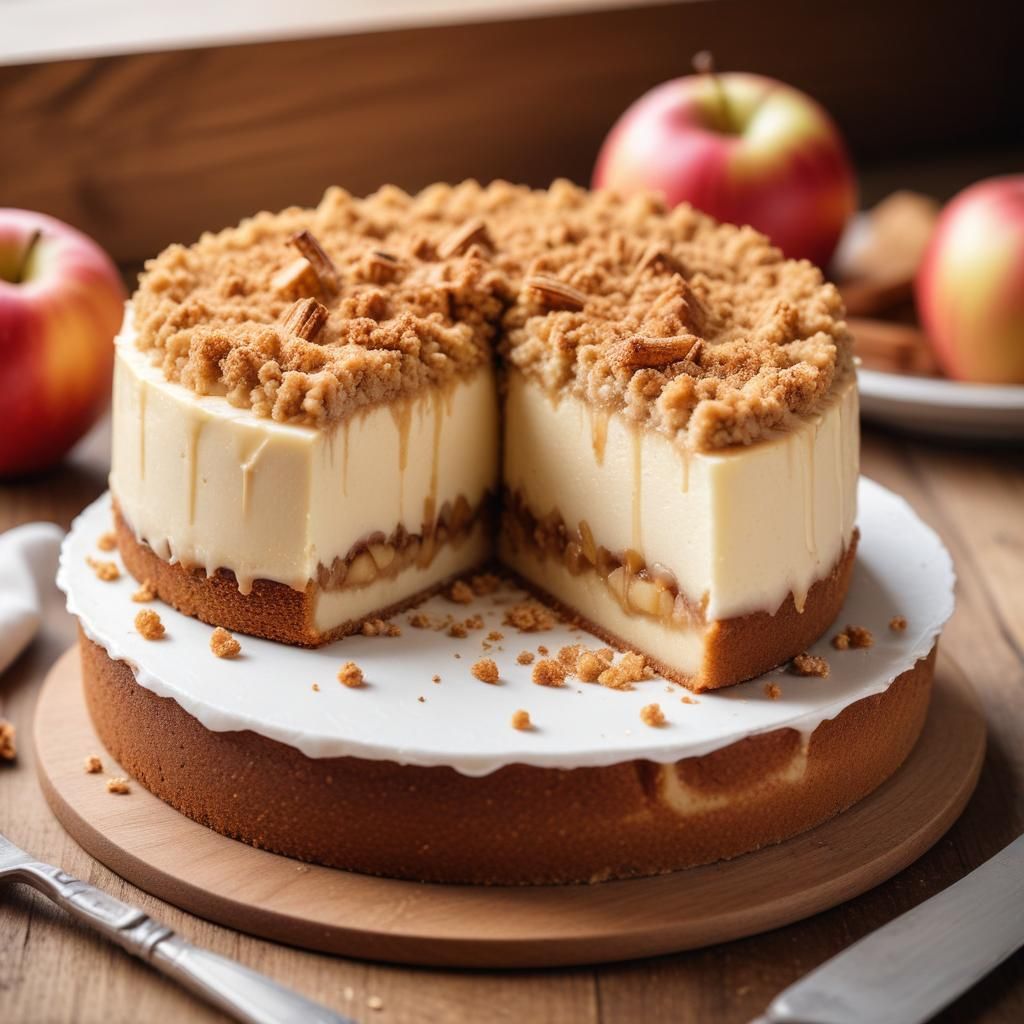 Omenamurujuustokakku – herkullinen leivonnainen