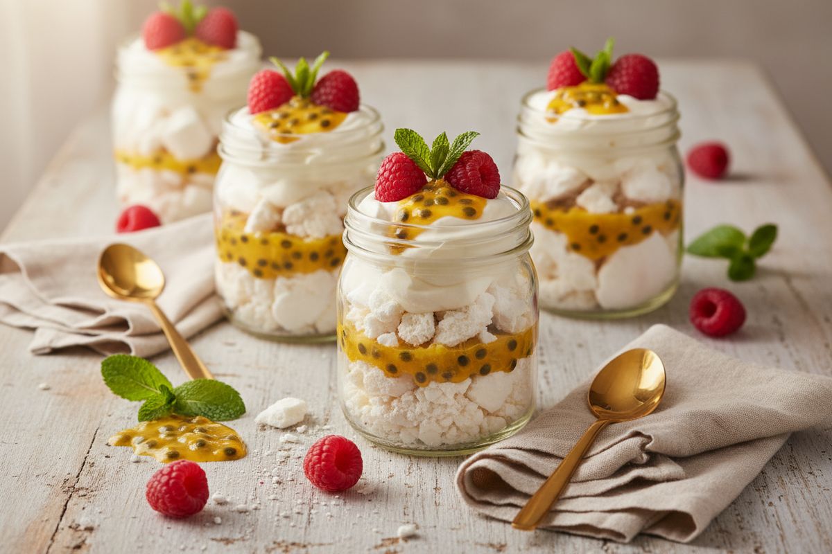 Passion-pavlovat purkissa – ihana kesäherkkú